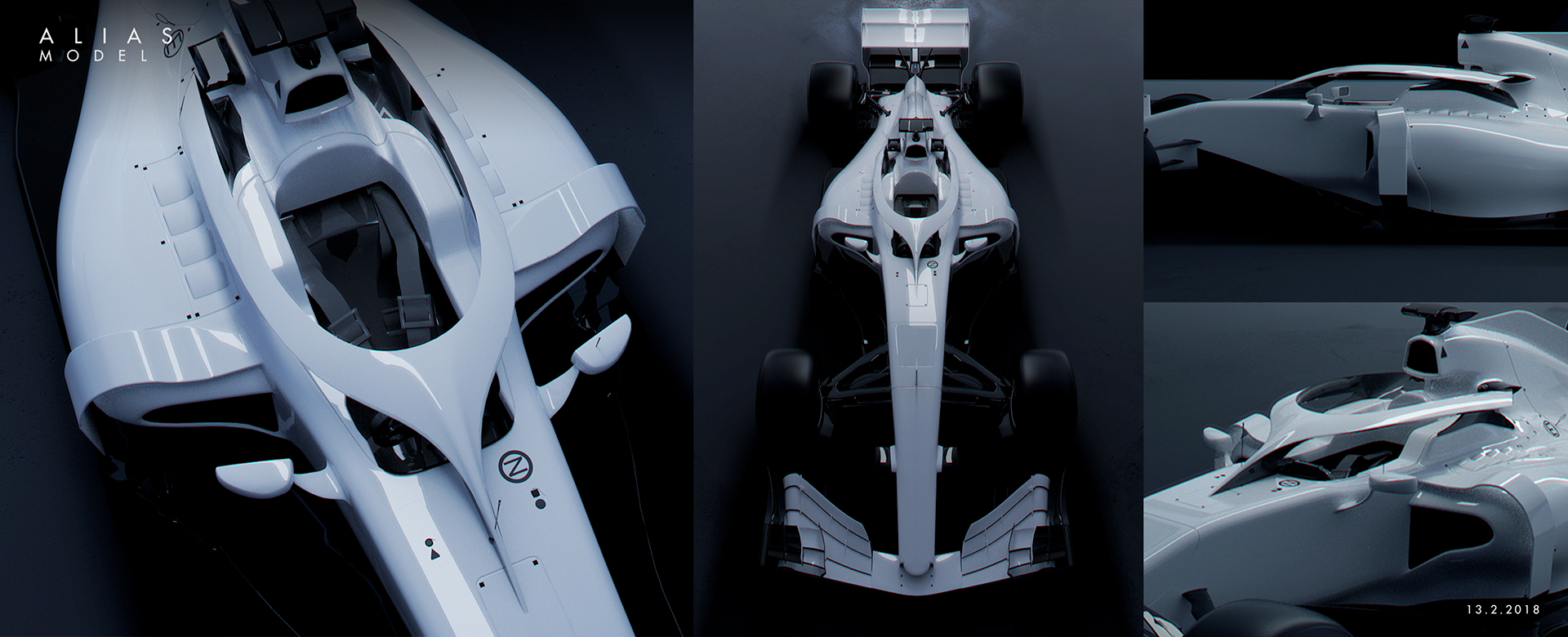 f1-mclaren-mcl33-halo-rendering-3 Upcoming McLaren MCL33 F1 Car Rendered With Sleek Halo Design