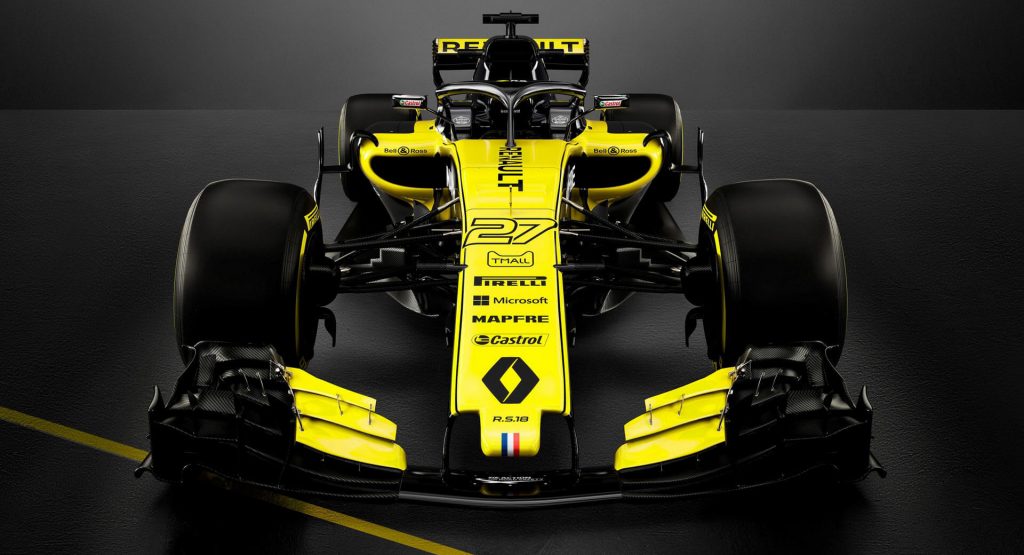  Renault Unveils R.S.18 Formula One Car For Upcoming Season