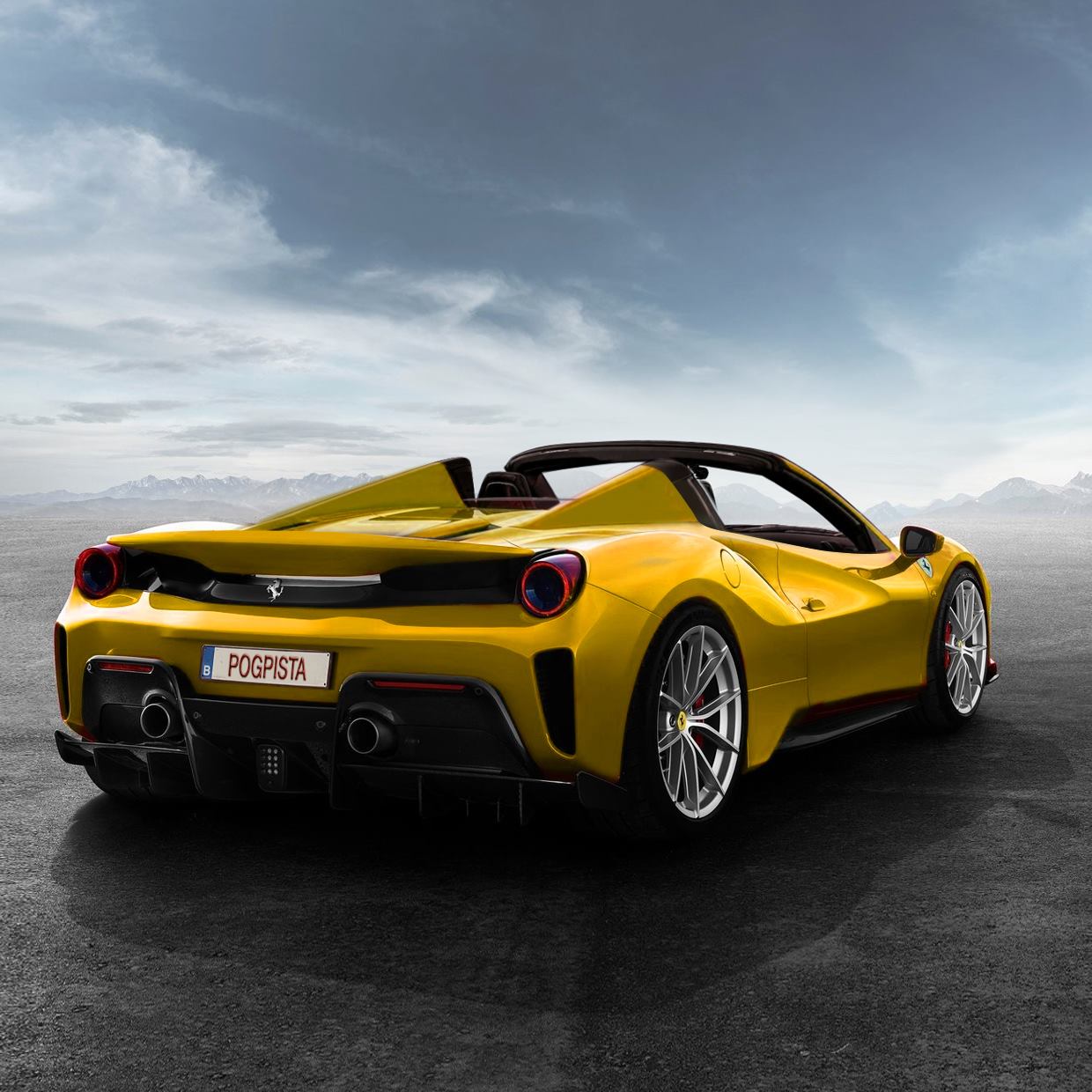 ferrari-488-pista-aperta-rendering-1 Ferrari 488 Pista Rendered As An Open-Top “Aperta”