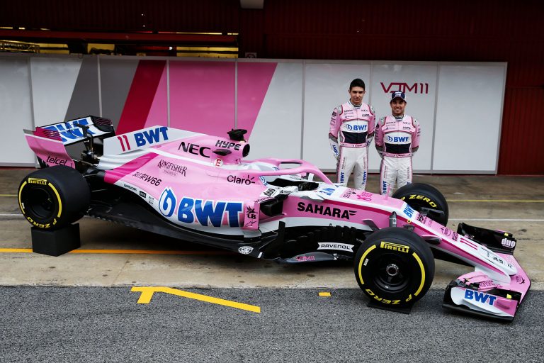 Force India F1 Reveals Its Very Pink New VJM11 | Carscoops
