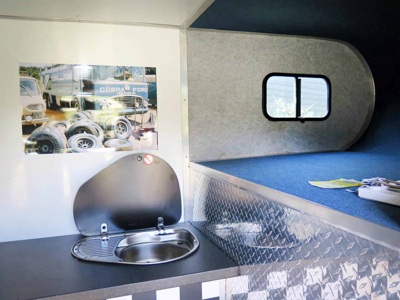 ford-f350-shelby-transporter-08 Get Your Cobra To The Track In This Classic 1966 Ford F-350 Transporter