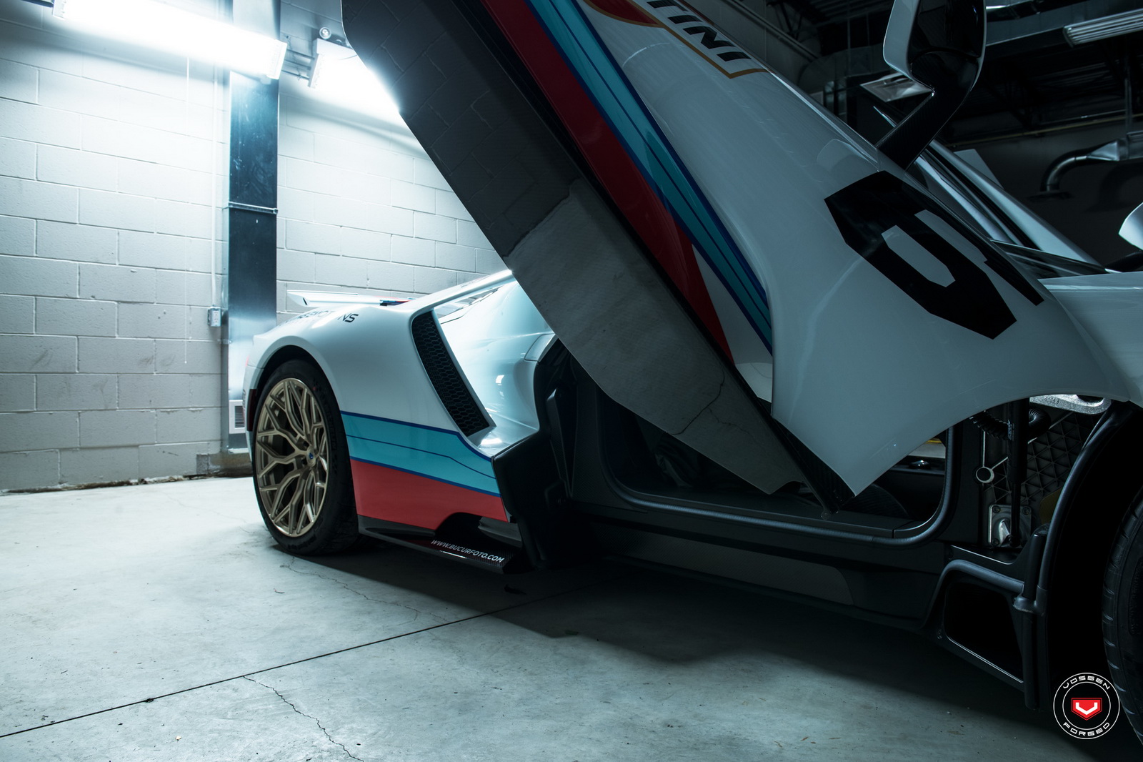 ford-gt-martini-livery-vossen-wheels-21 Ford GT With Martini Livery And Vossen Wheels Is Pure Automotive P@rn