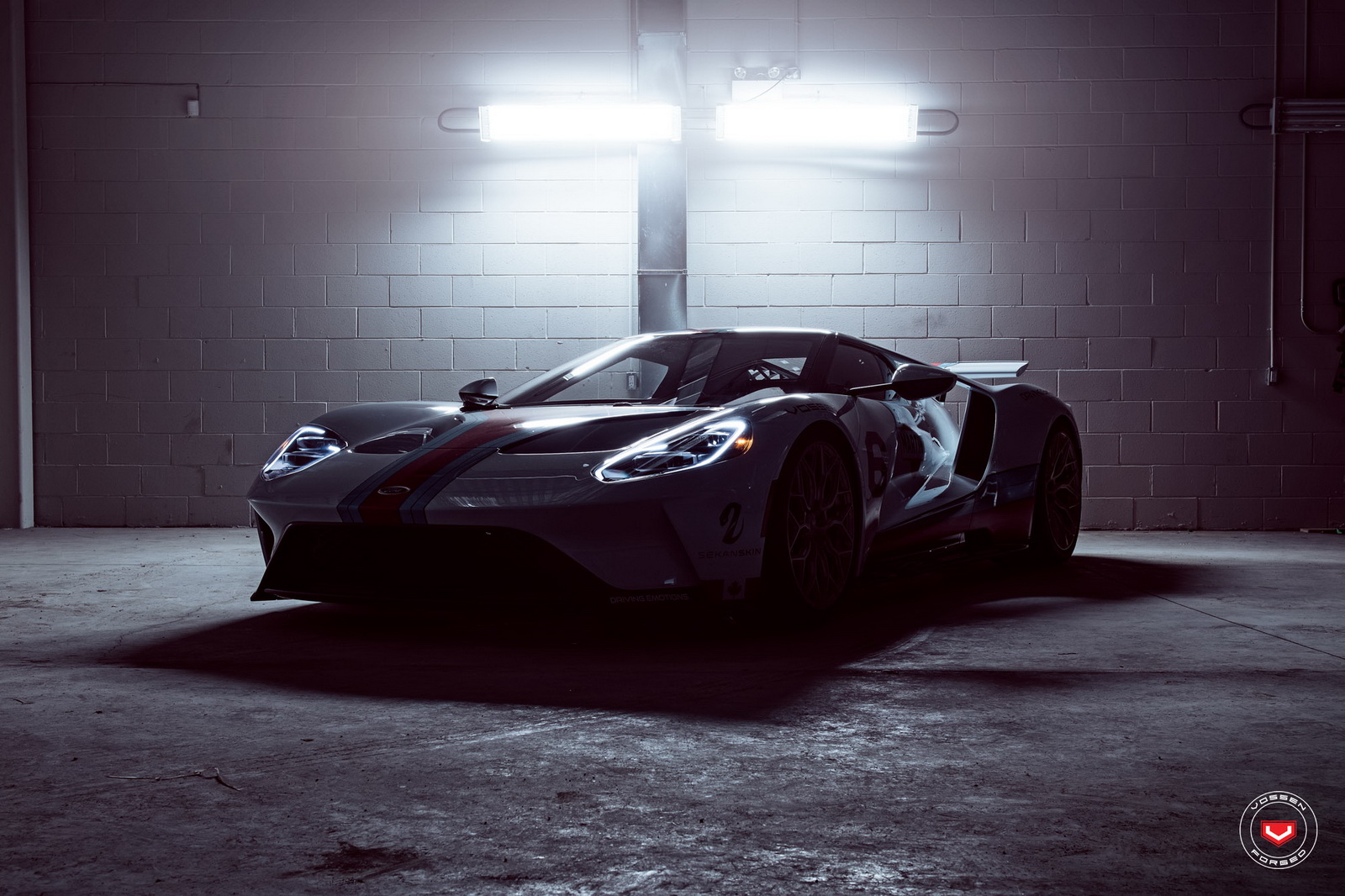 ford-gt-martini-livery-vossen-wheels-22 Ford GT With Martini Livery And Vossen Wheels Is Pure Automotive P@rn