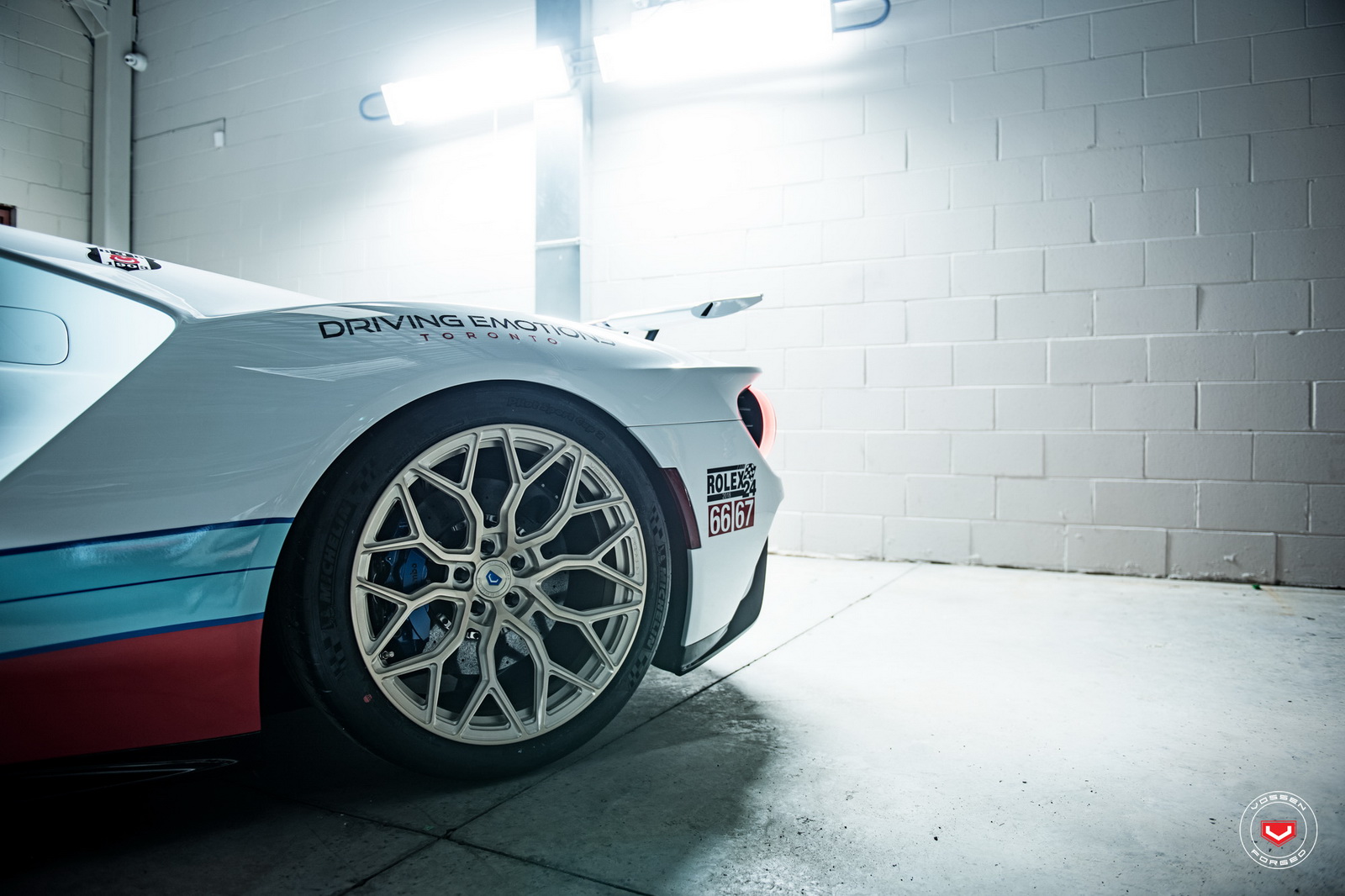 ford-gt-martini-livery-vossen-wheels-24 Ford GT With Martini Livery And Vossen Wheels Is Pure Automotive P@rn