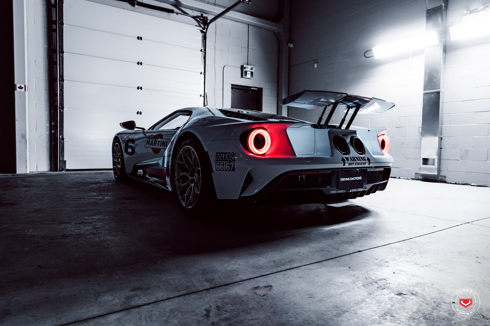 ford-gt-martini-livery-vossen-wheels-25 Ford GT With Martini Livery And Vossen Wheels Is Pure Automotive P@rn