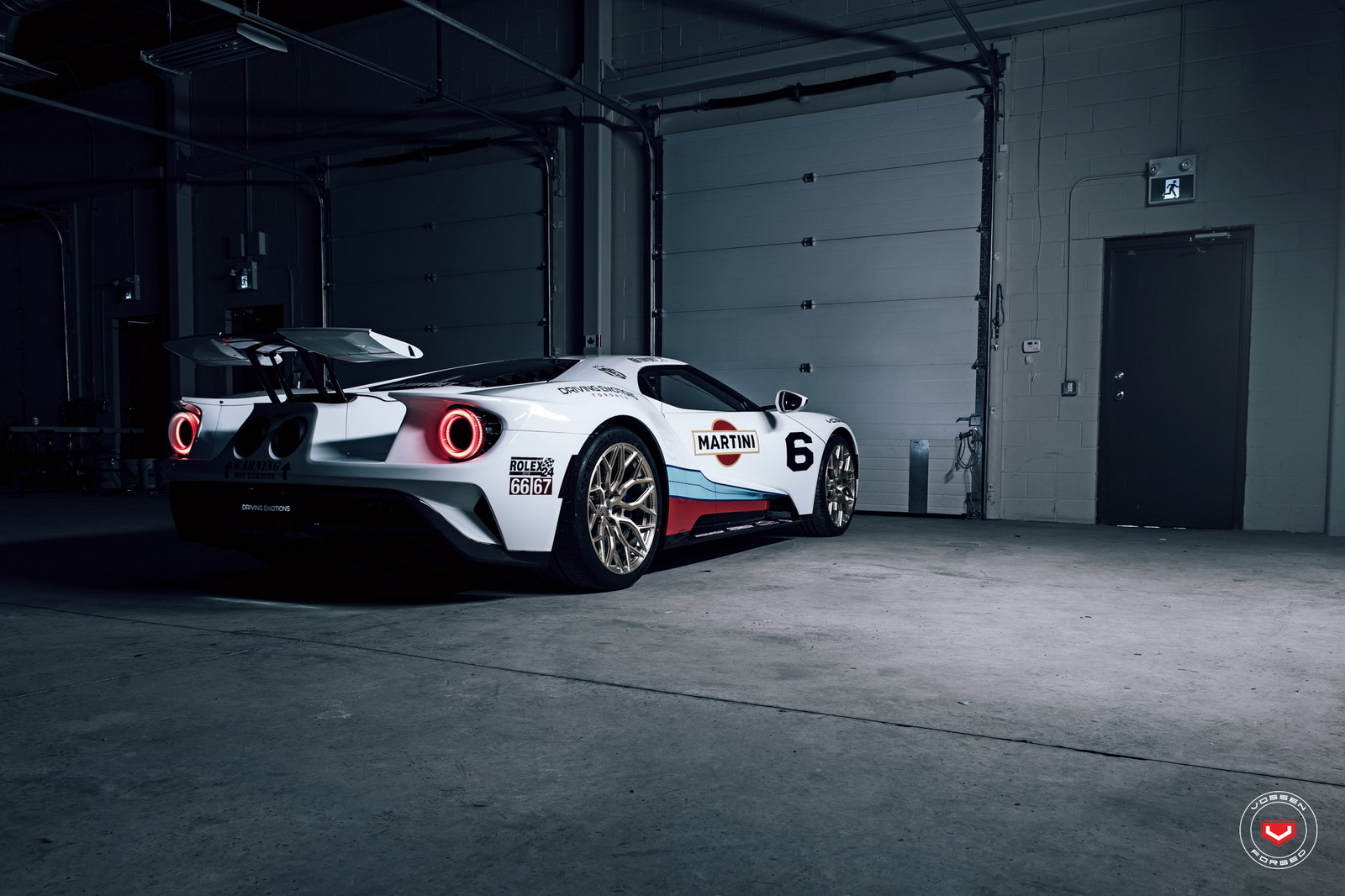 ford-gt-martini-livery-vossen-wheels-26 Ford GT With Martini Livery And Vossen Wheels Is Pure Automotive P@rn