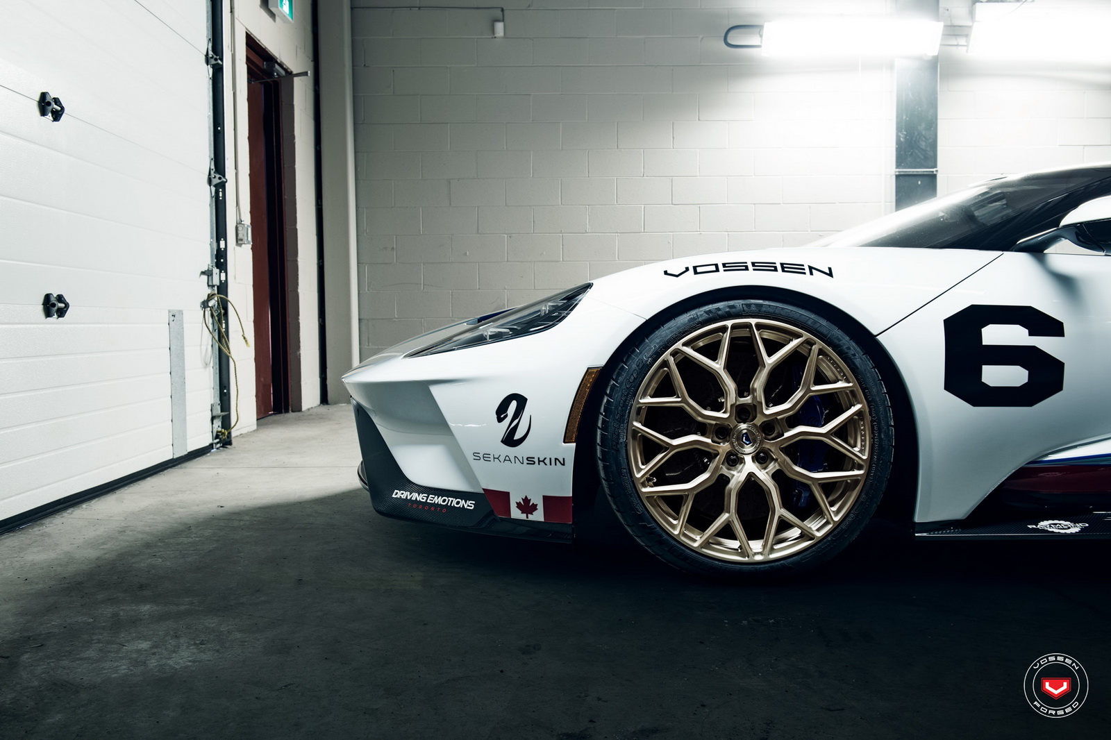 ford-gt-martini-livery-vossen-wheels-5 Ford GT With Martini Livery And Vossen Wheels Is Pure Automotive P@rn