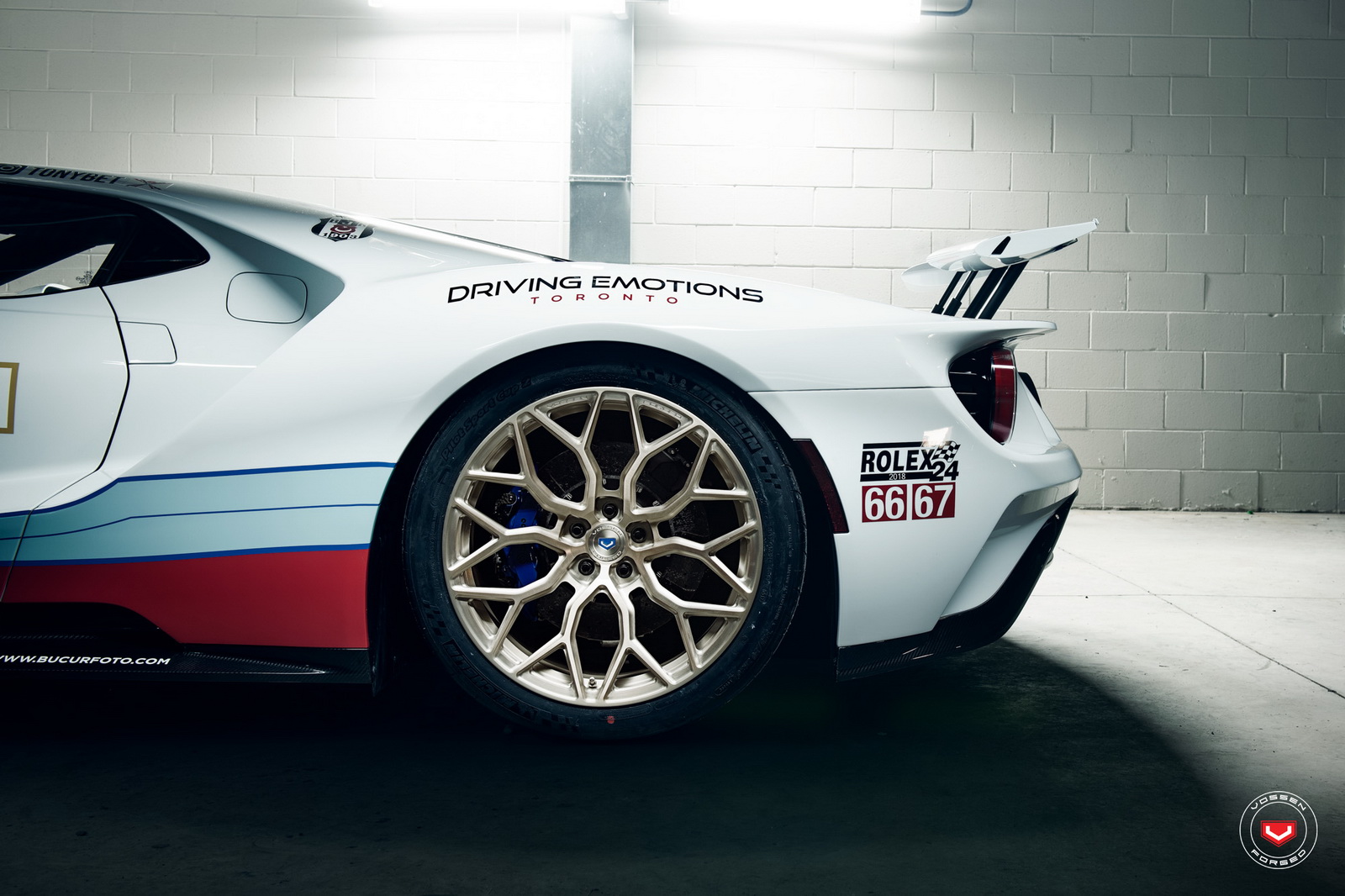 ford-gt-martini-livery-vossen-wheels-6 Ford GT With Martini Livery And Vossen Wheels Is Pure Automotive P@rn