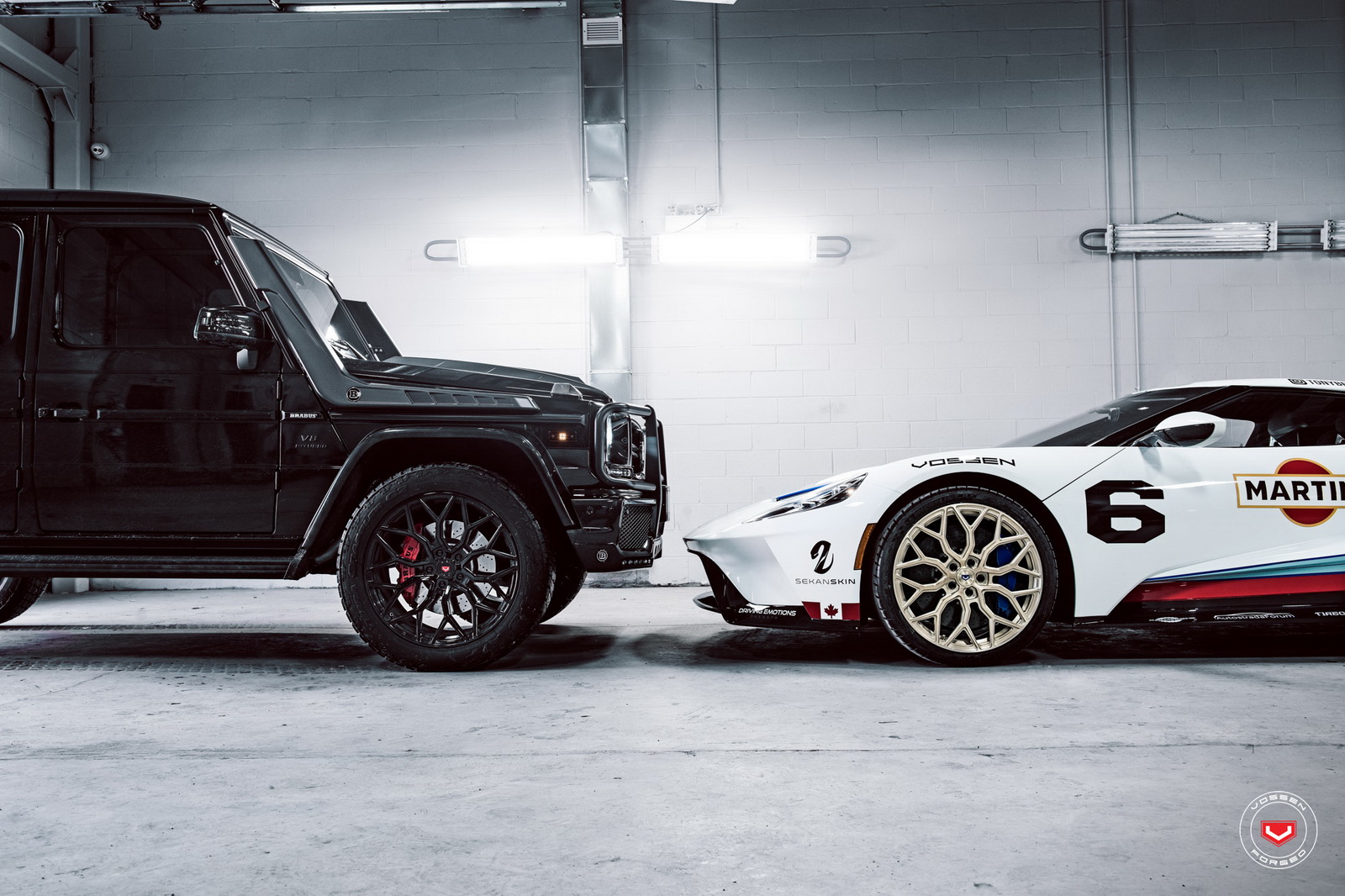 ford-gt-martini-livery-vossen-wheels-8 Ford GT With Martini Livery And Vossen Wheels Is Pure Automotive P@rn