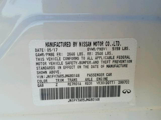 infiniti-q50-red-sport-400-09 How Much Would You Pay For This Crashed, 2018MY Infiniti Q50 Red Sport 400?