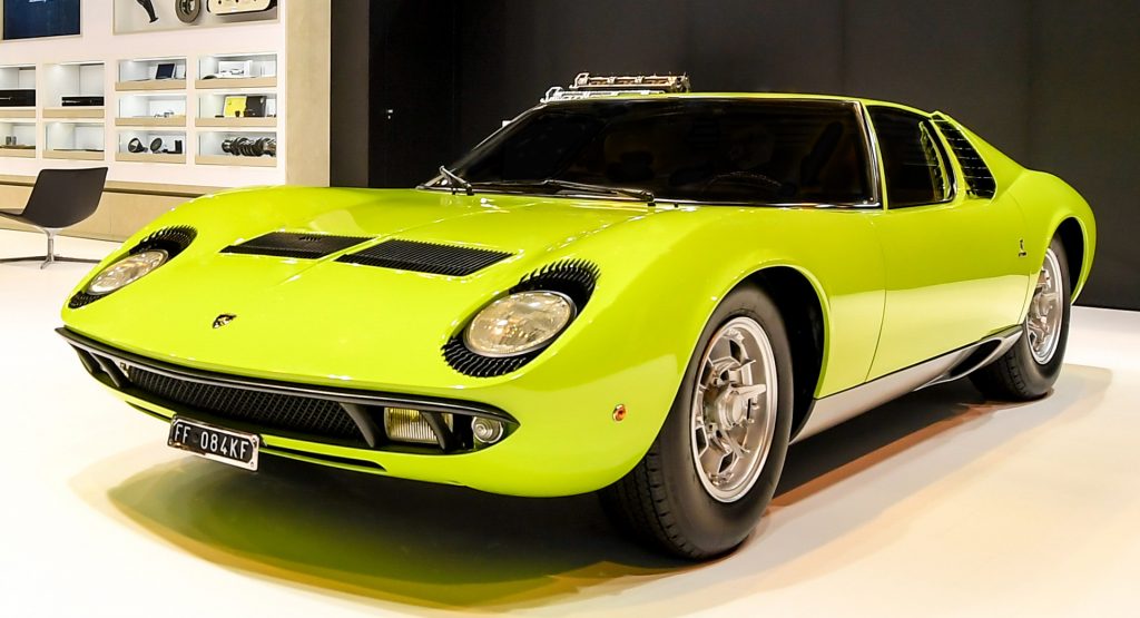 Miura Restored By Lamborghini’s Polo Storico Division Dazzles Paris