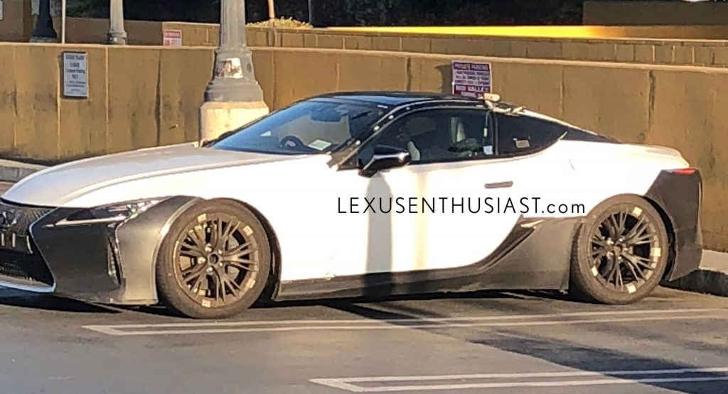 Is Lexus Testing An LC F Prototype In California?