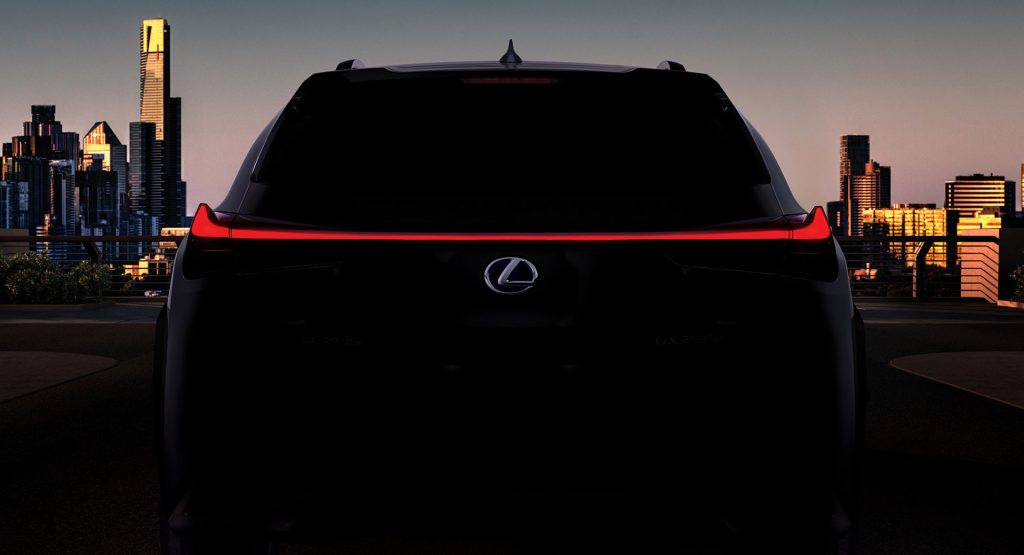  Lexus Confirms UX Small SUV For Geneva With This Teaser