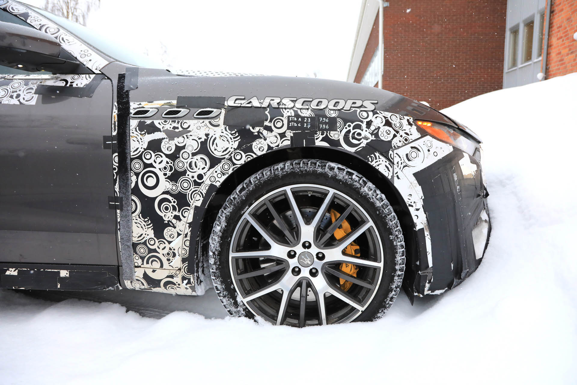 maserati-levante-gts-winter-spy-09 Scoop: Maserati Levante GTS V8 Looks Ready To Take On Porsche, Lamborghini Et Al