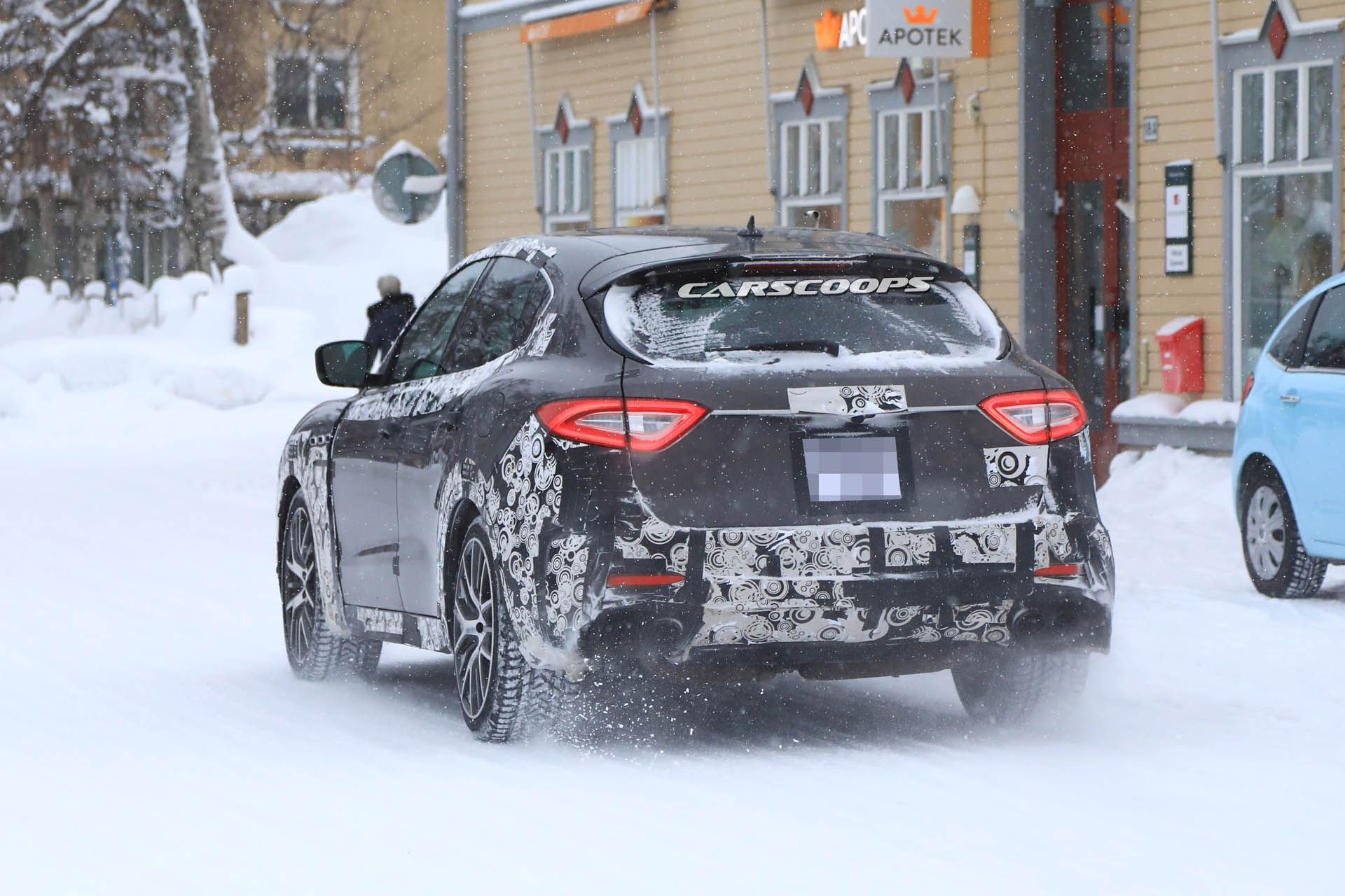 maserati-levante-gts-winter-spy-13 Scoop: Maserati Levante GTS V8 Looks Ready To Take On Porsche, Lamborghini Et Al