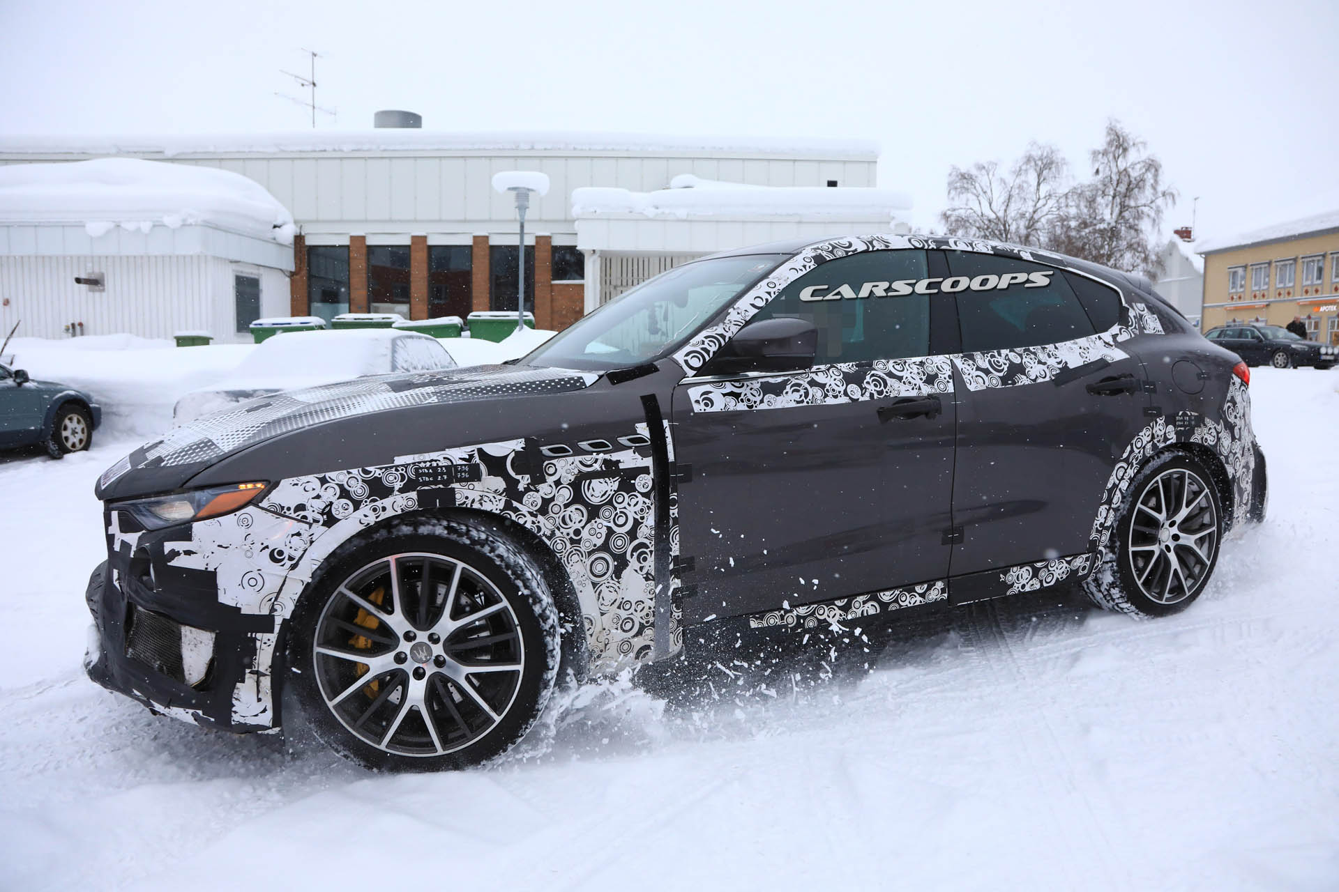 maserati-levante-gts-winter-spy-19 Scoop: Maserati Levante GTS V8 Looks Ready To Take On Porsche, Lamborghini Et Al
