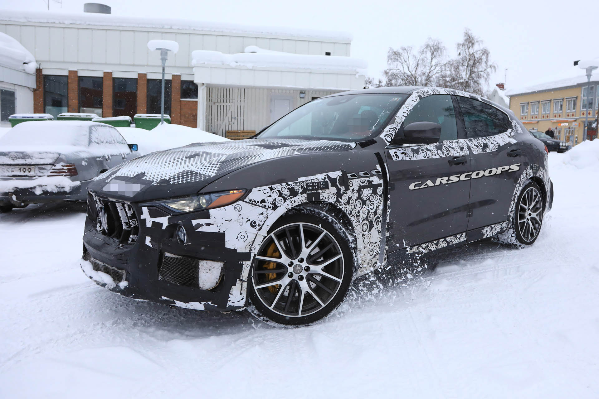 maserati-levante-gts-winter-spy-20 Scoop: Maserati Levante GTS V8 Looks Ready To Take On Porsche, Lamborghini Et Al