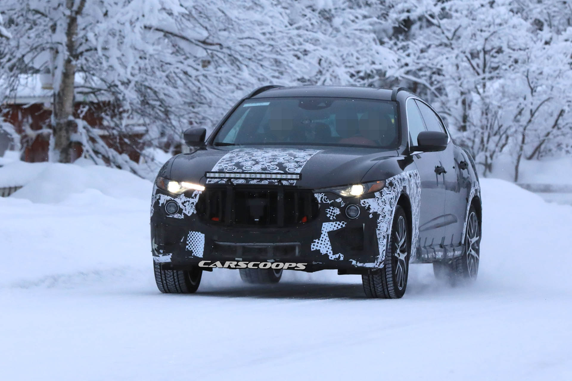 maserati-levante-gts-winter-spy-27 Scoop: Maserati Levante GTS V8 Looks Ready To Take On Porsche, Lamborghini Et Al