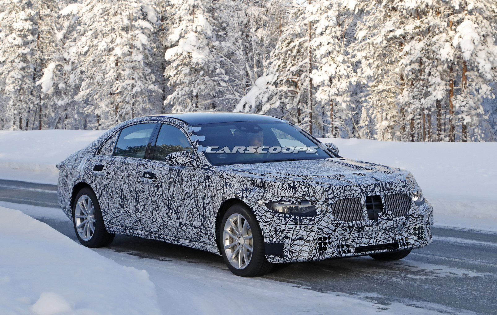 mercedes-all-new-s-class-prototype-first-3 All-new 2020 Mercedes S-Class Says Cheese For Very First Time