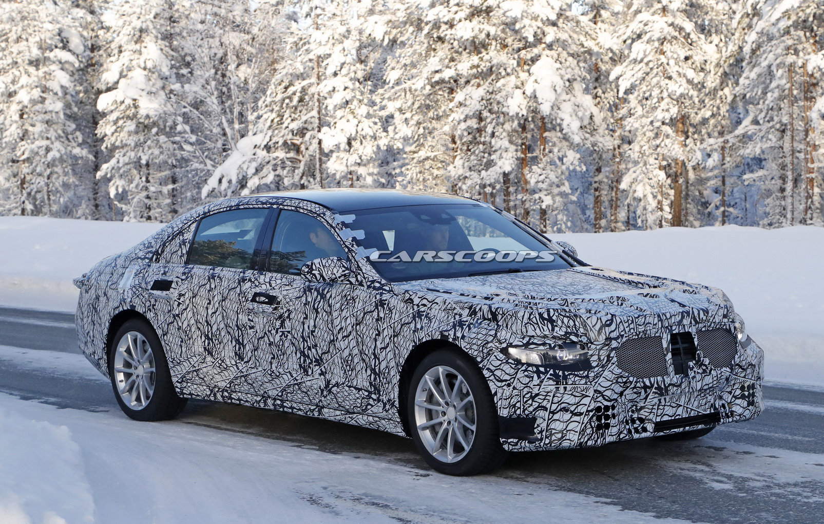 mercedes-all-new-s-class-prototype-first-4 All-new 2020 Mercedes S-Class Says Cheese For Very First Time