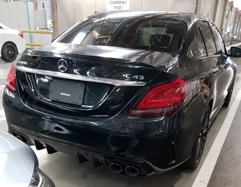 Facelifted 2019 Mercedes-AMG C43 Spotted Undisguised With More ...