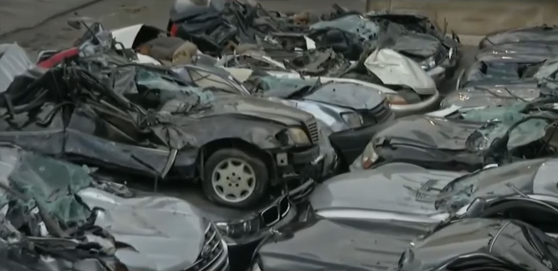 philippines-smuggled-cars-pummeled-5 Philippine’s Duterte Crushes Smuggled Porsches, Corvettes, BMWs And Jags