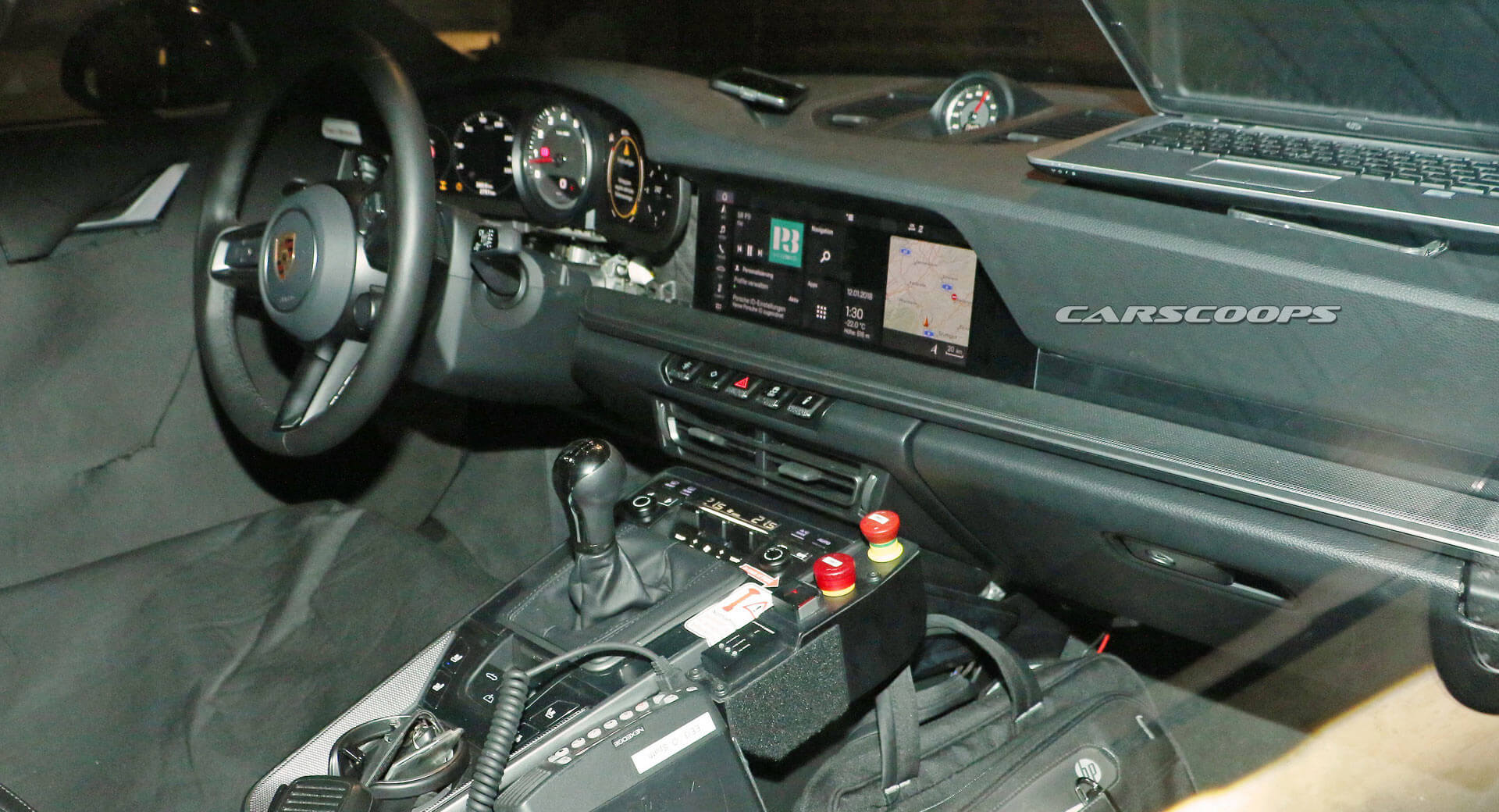 porsche-992-interior-spy-shots-6 Base Porsche 992 Carrera Will Probably Pack 390HP, Carrera S Moves Closer To 450HP