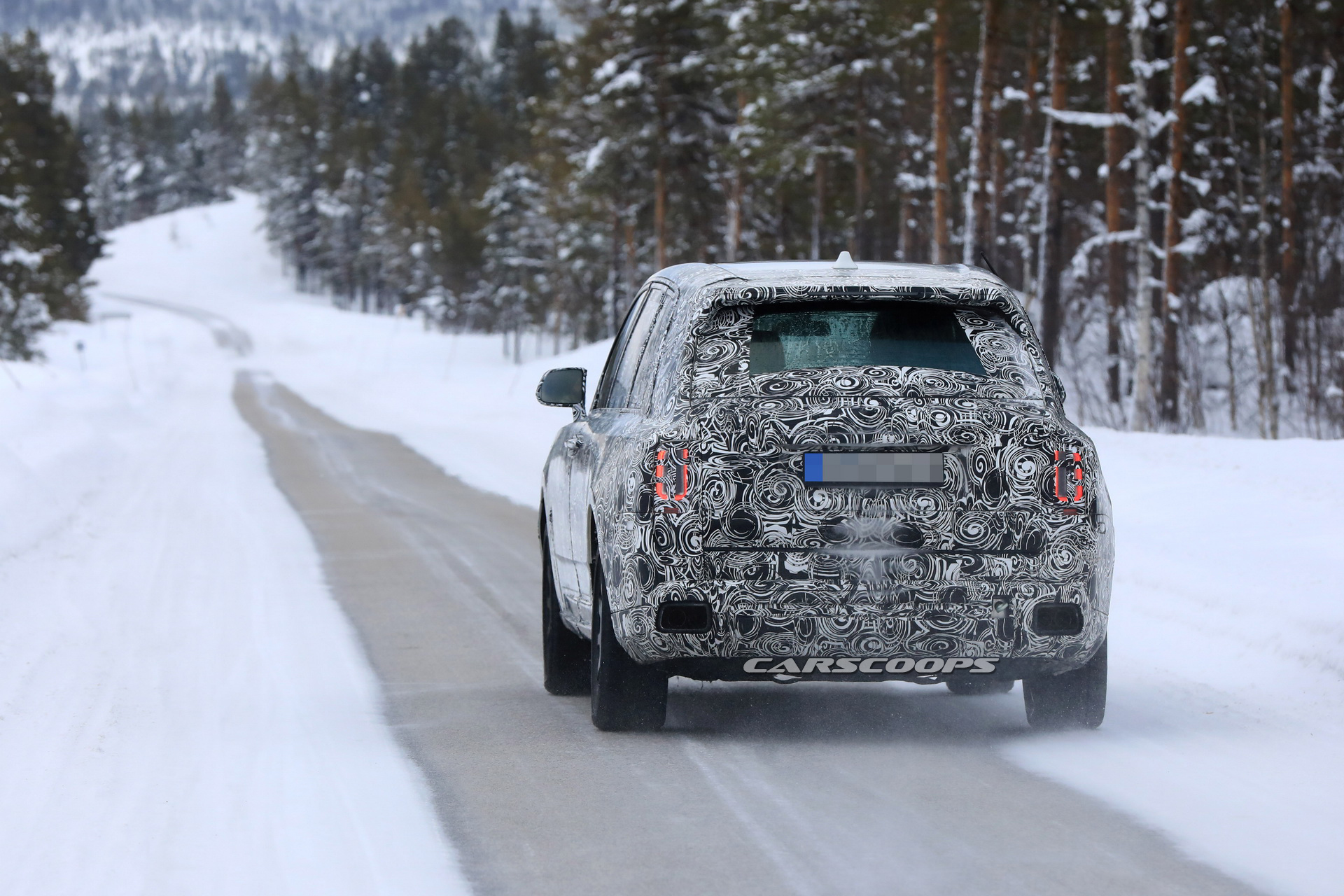 rolls-cullinan-open-doors-spy-15 Rolls-Royce Cullinan SUV Prototype Opens Up Its Suicide Doors
