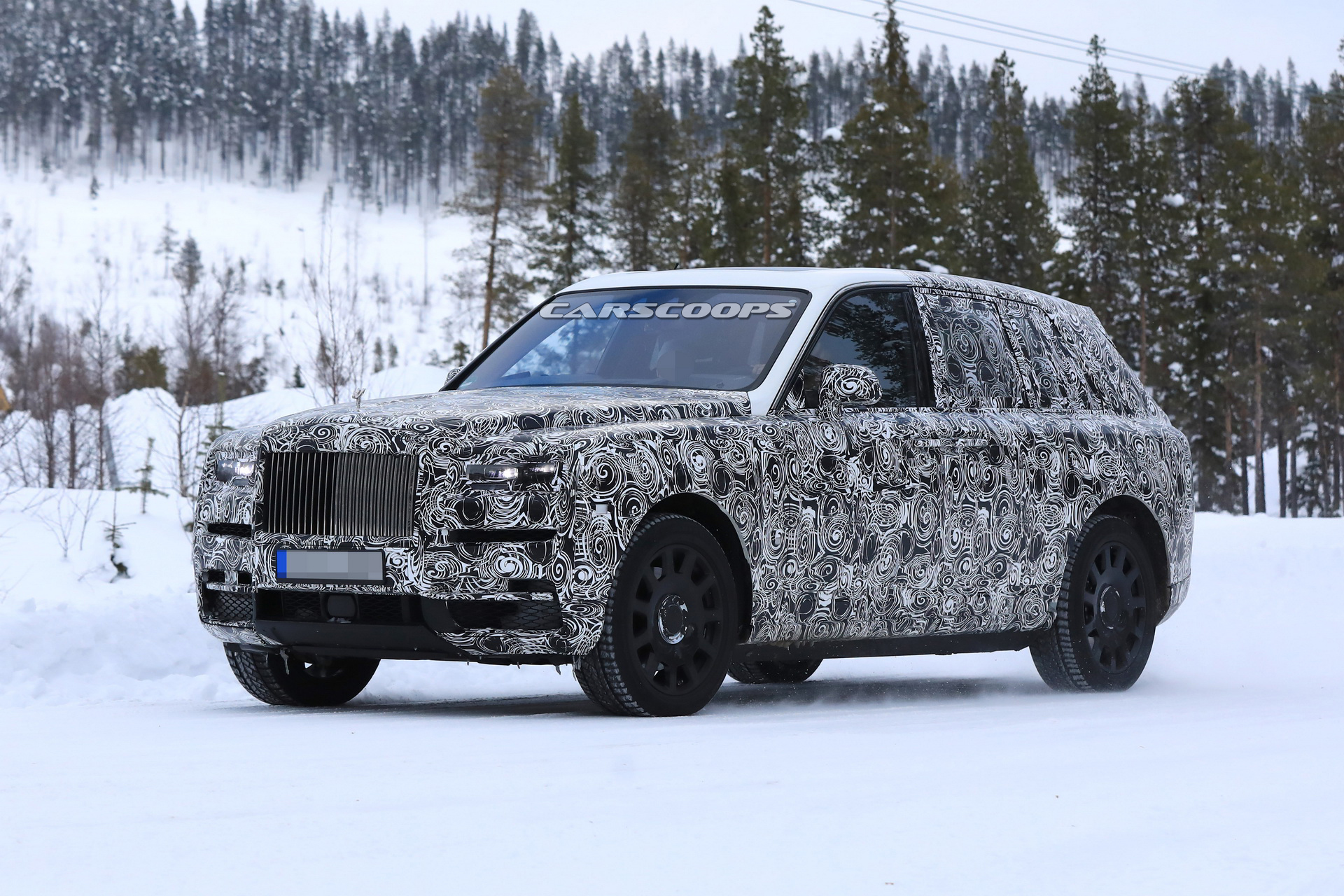 rolls-cullinan-open-doors-spy-18 Rolls-Royce Cullinan SUV Prototype Opens Up Its Suicide Doors