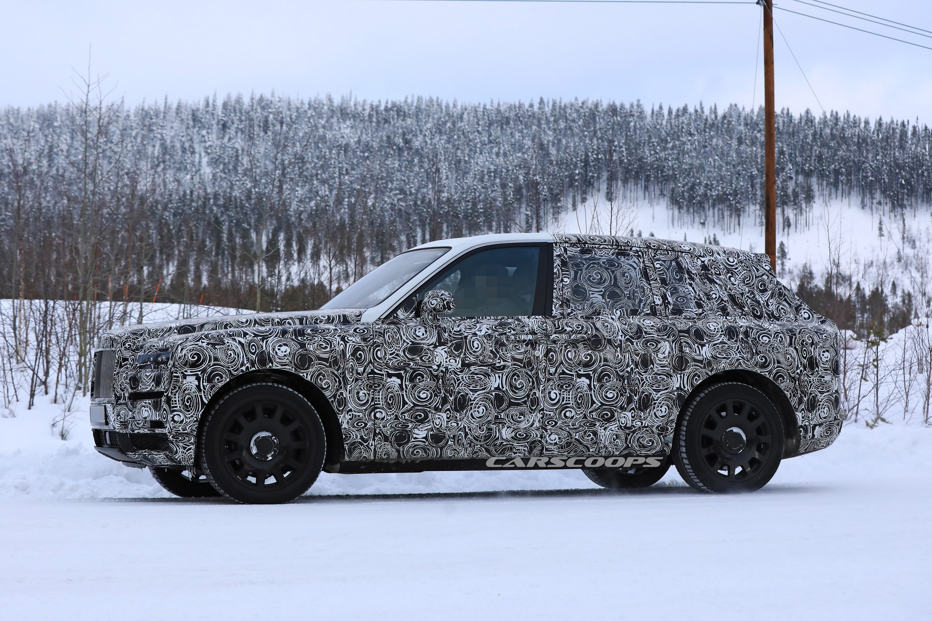rolls-cullinan-open-doors-spy-20 Rolls-Royce Cullinan SUV Prototype Opens Up Its Suicide Doors