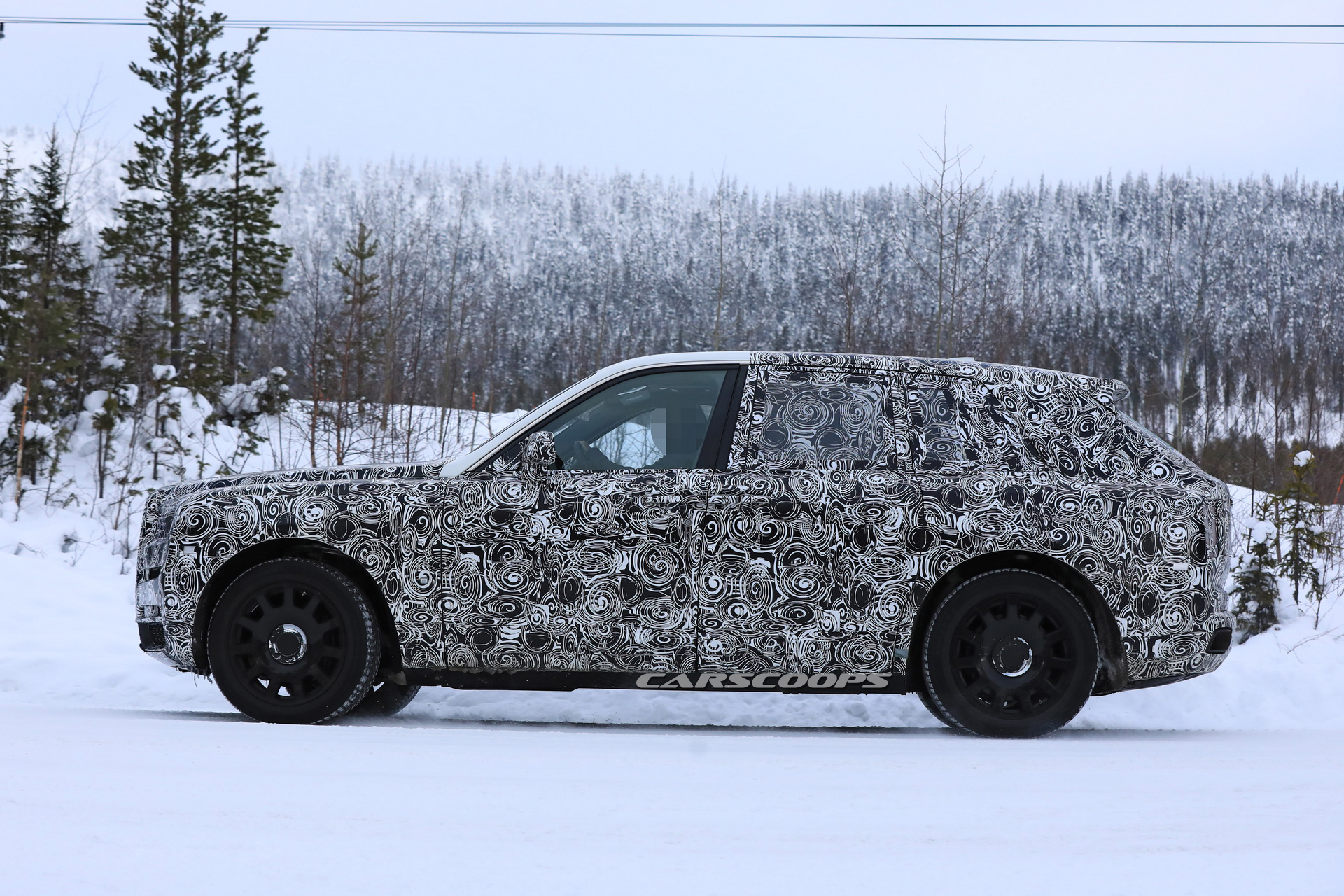 rolls-cullinan-open-doors-spy-21 Rolls-Royce Cullinan SUV Prototype Opens Up Its Suicide Doors