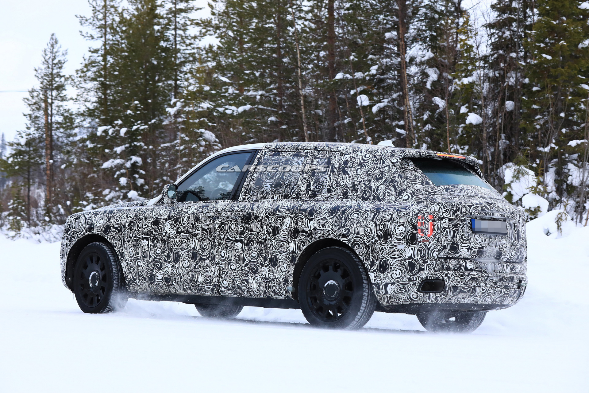 rolls-cullinan-open-doors-spy-22 Rolls-Royce Cullinan SUV Prototype Opens Up Its Suicide Doors