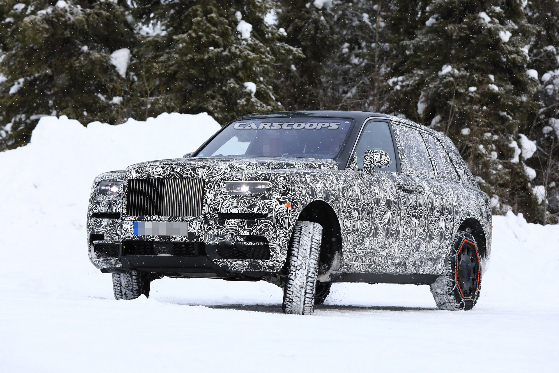 rolls-cullinan-open-doors-spy-33 Rolls-Royce Cullinan SUV Prototype Opens Up Its Suicide Doors