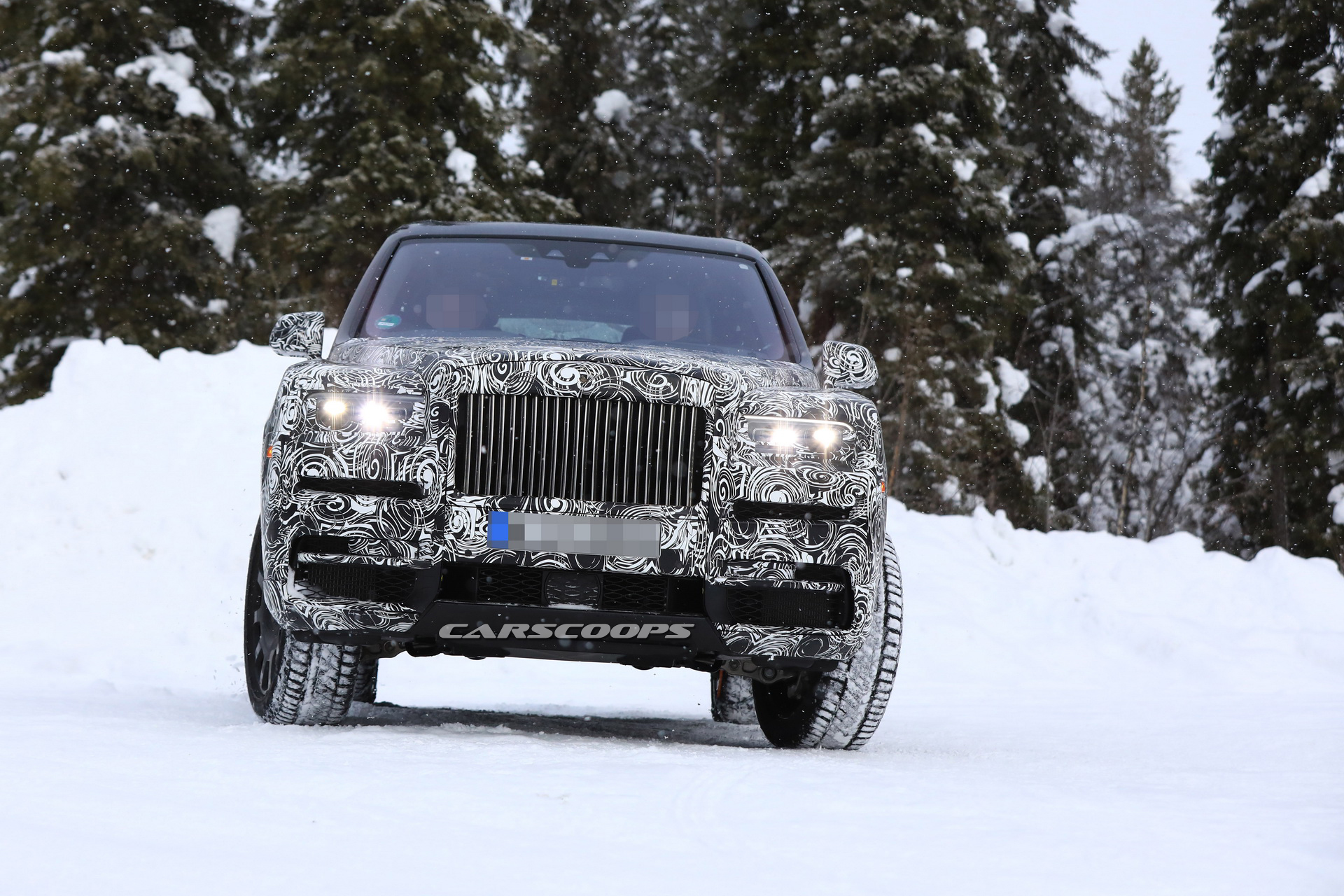 rolls-cullinan-open-doors-spy-34 Rolls-Royce Cullinan SUV Prototype Opens Up Its Suicide Doors
