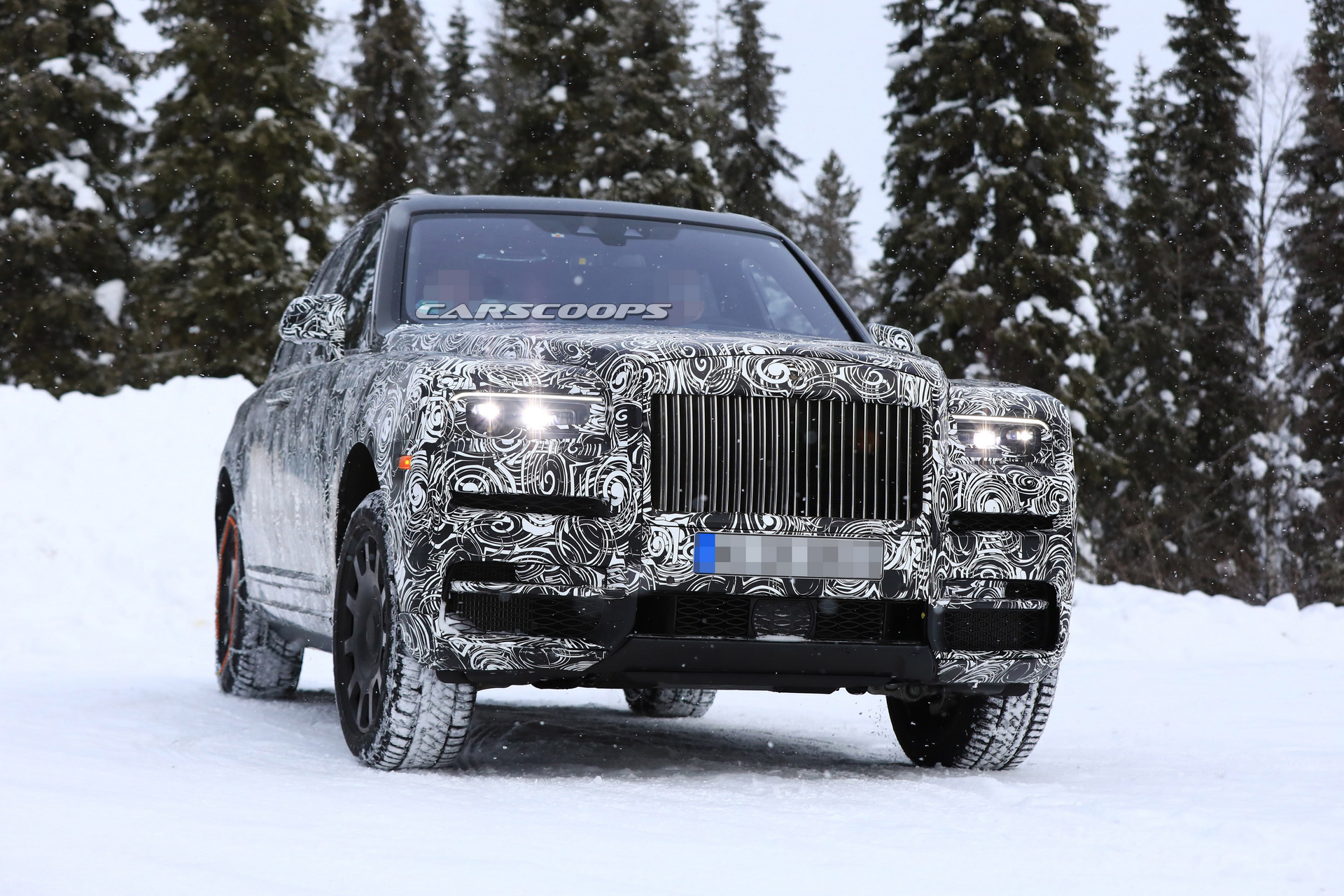 rolls-cullinan-open-doors-spy-35 Rolls-Royce Cullinan SUV Prototype Opens Up Its Suicide Doors