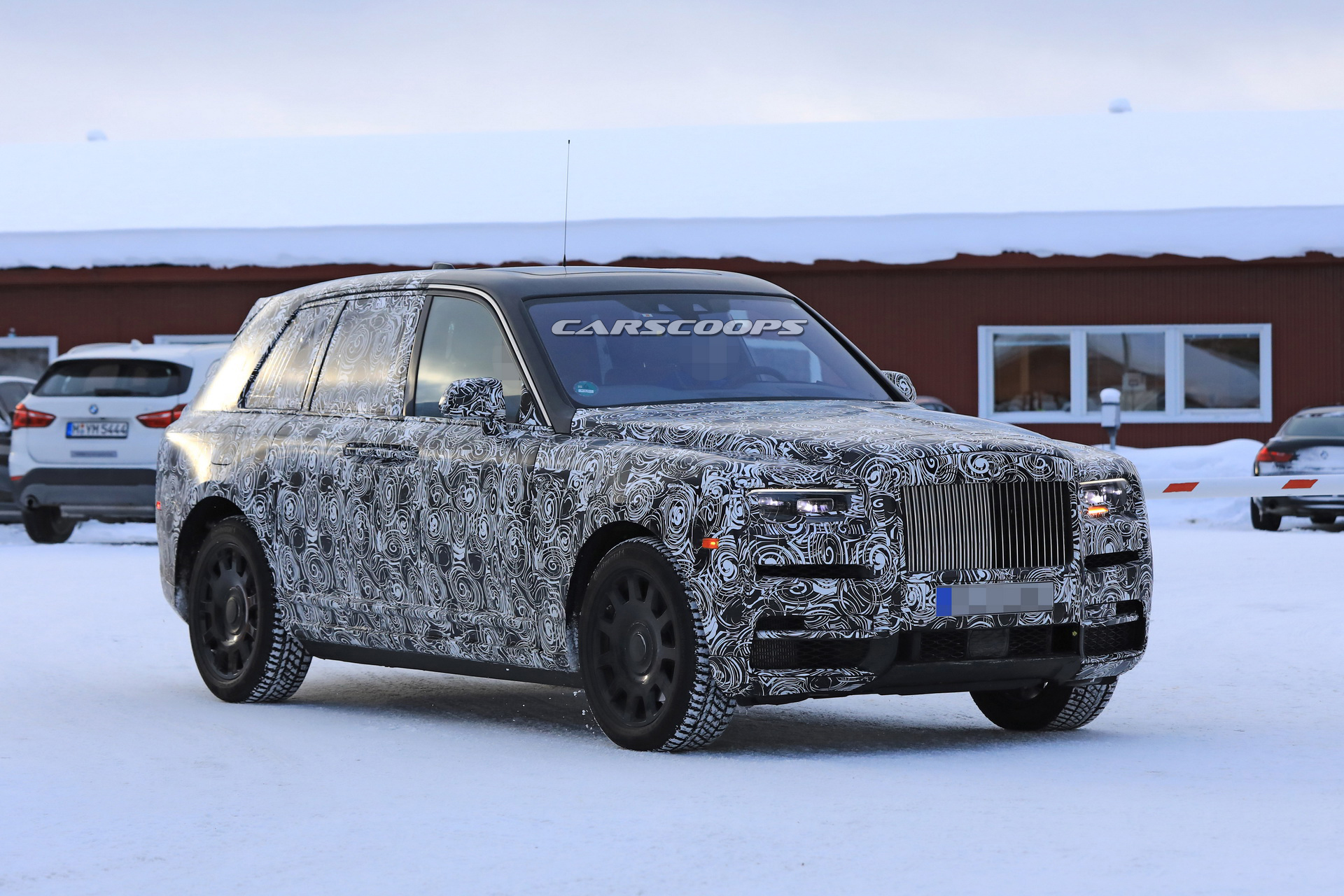 rolls-cullinan-open-doors-spy-5 Rolls-Royce Cullinan SUV Prototype Opens Up Its Suicide Doors