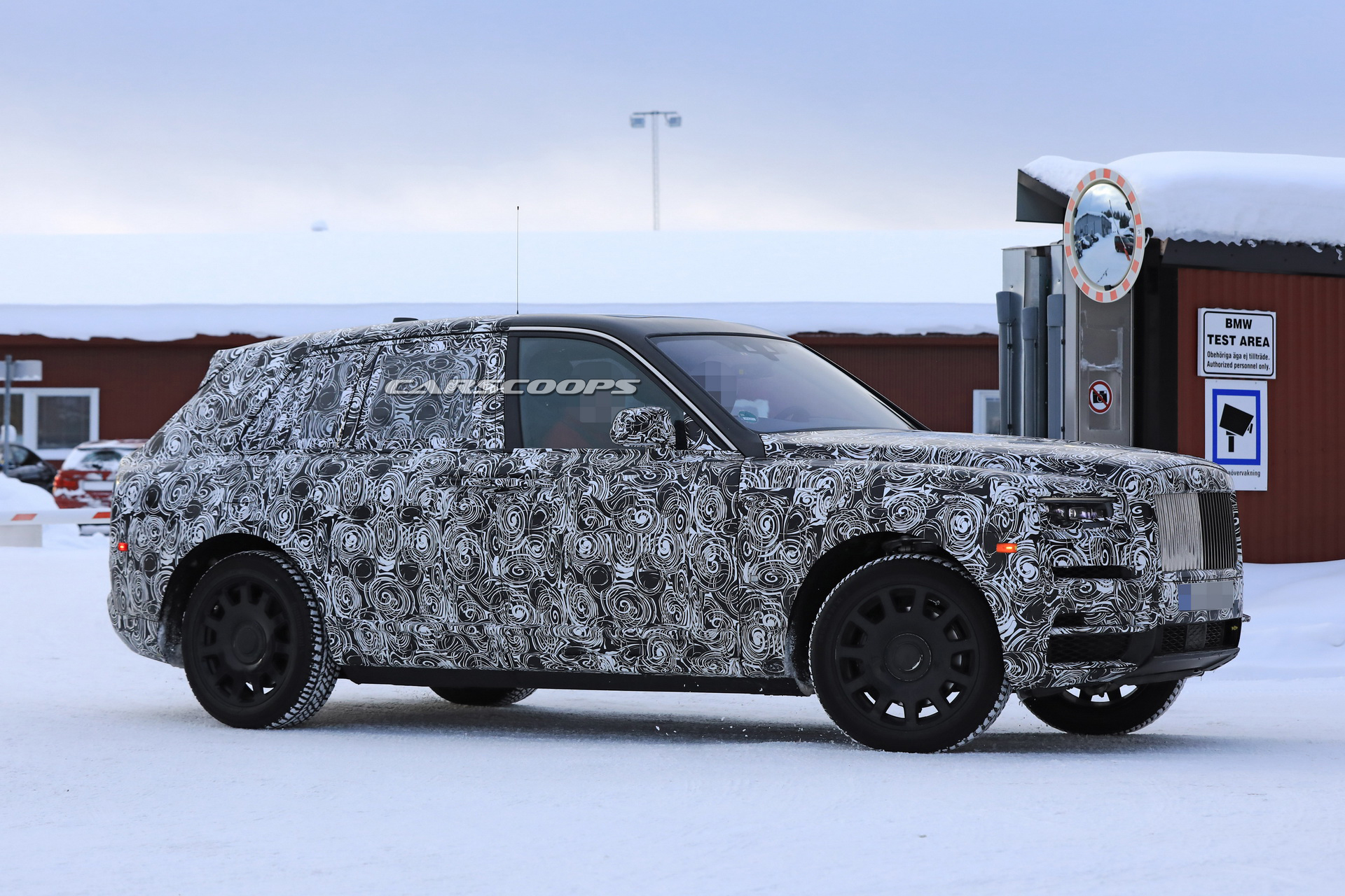rolls-cullinan-open-doors-spy-6 Rolls-Royce Cullinan SUV Prototype Opens Up Its Suicide Doors