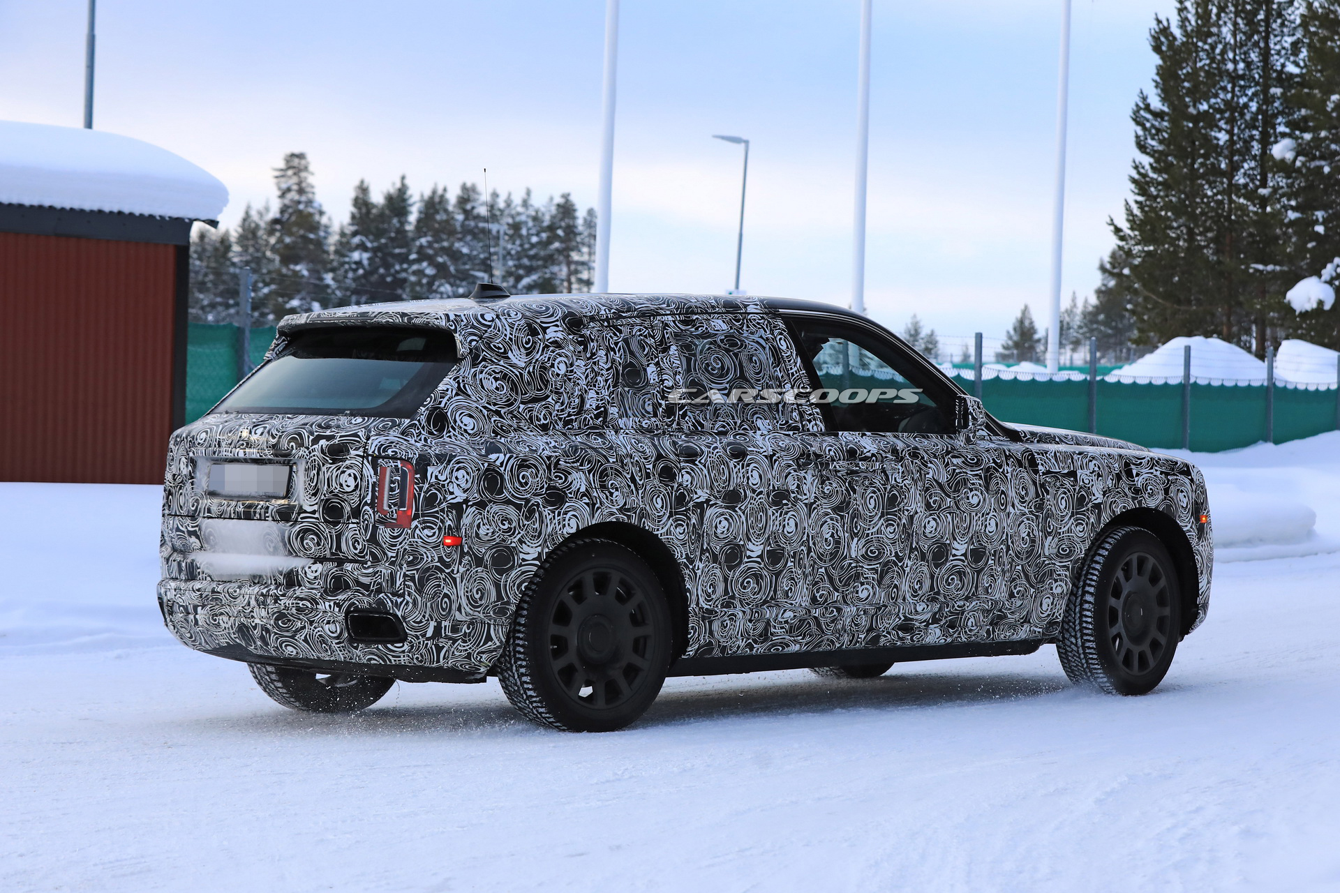 rolls-cullinan-open-doors-spy-9 Rolls-Royce Cullinan SUV Prototype Opens Up Its Suicide Doors