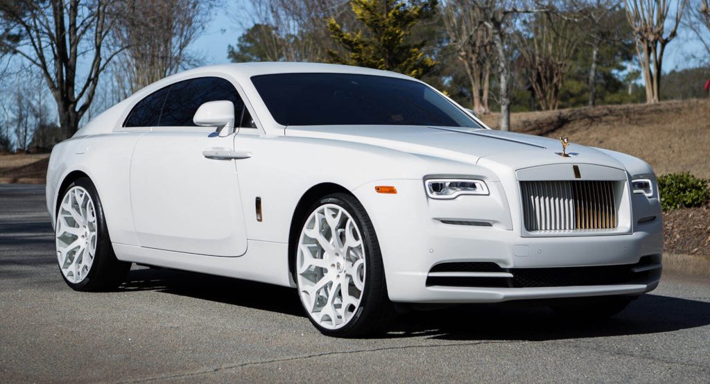 Feel Free To Call This Rolls Royce Wraith Snow White