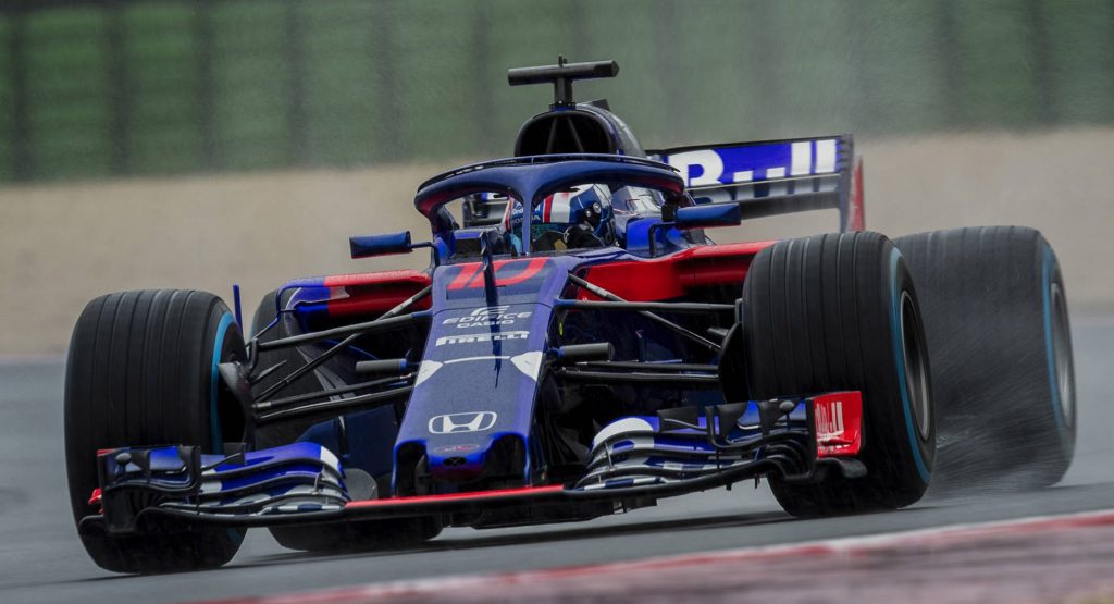  Scuderia Toro Rosso Reveals Its New Honda-Powered STR13