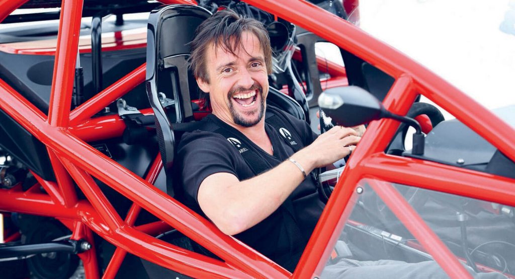  Hammond Falls Off A Bike, Clarkson (Unsurprisingly) Makes Fun Of His Crashes