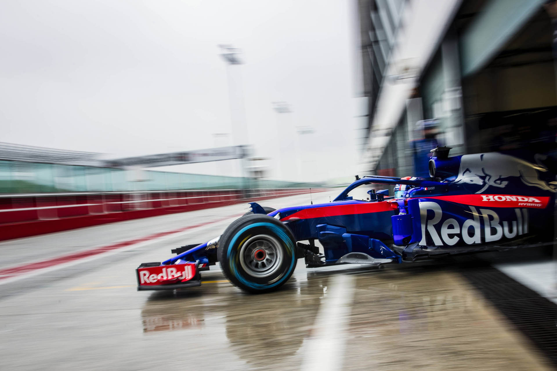 Pierre Gasly Scuderia Toro Rosso Reveals Its New Honda-Powered STR13