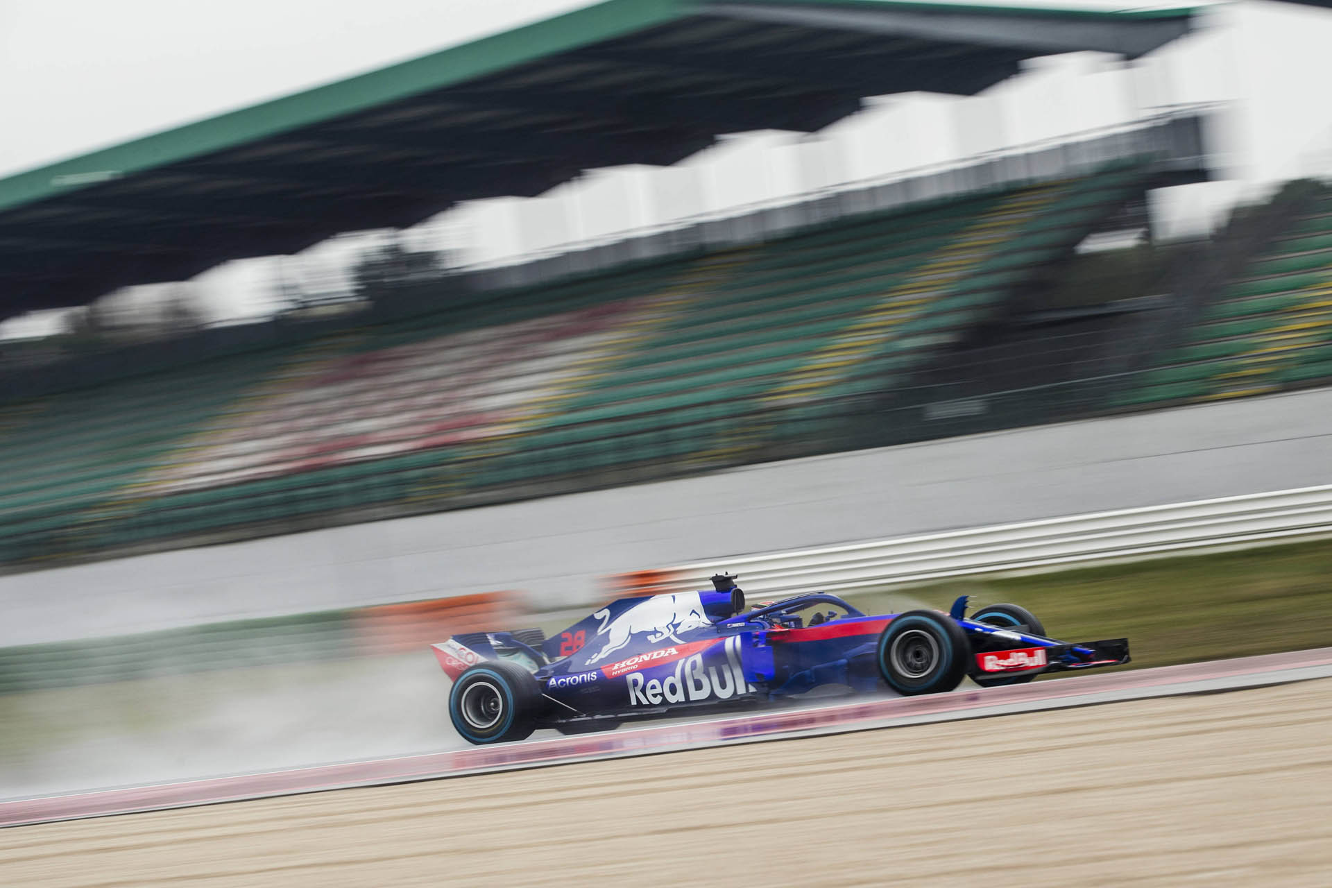 Brandon Hartley Scuderia Toro Rosso Reveals Its New Honda-Powered STR13