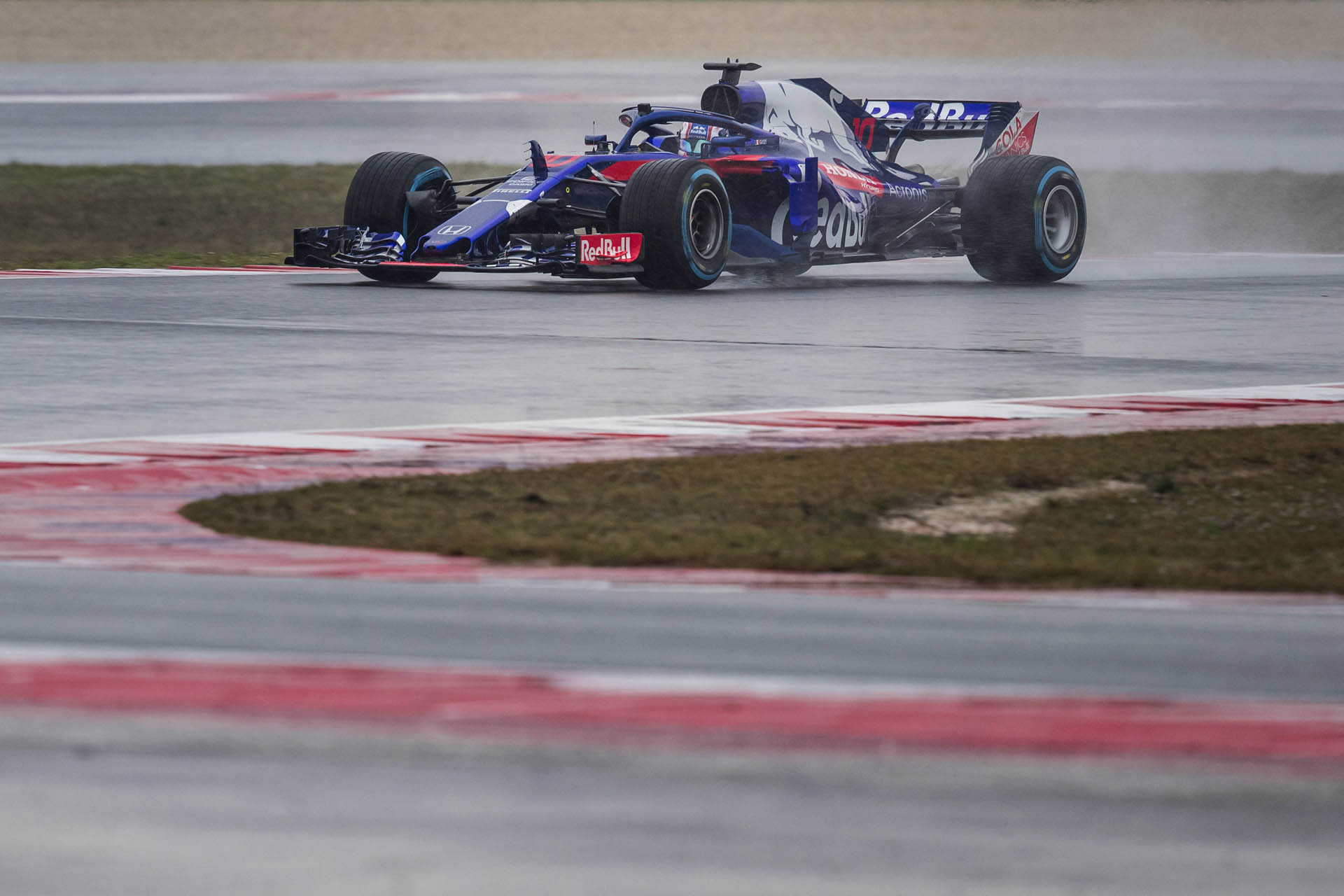 Pierre Gasly Scuderia Toro Rosso Reveals Its New Honda-Powered STR13