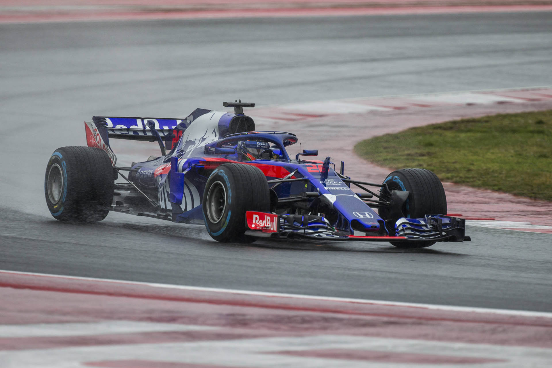 Brandon Hartley Scuderia Toro Rosso Reveals Its New Honda-Powered STR13