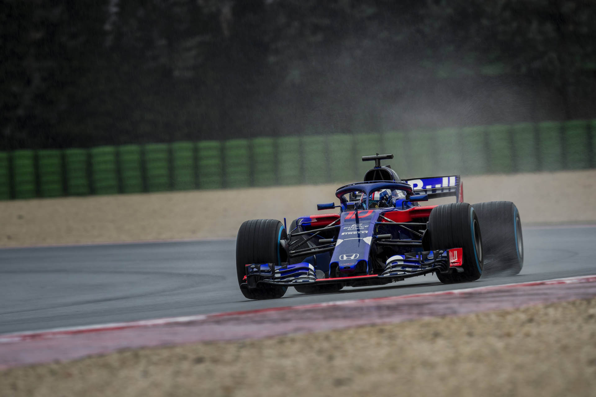 Pierre Gasly Scuderia Toro Rosso Reveals Its New Honda-Powered STR13