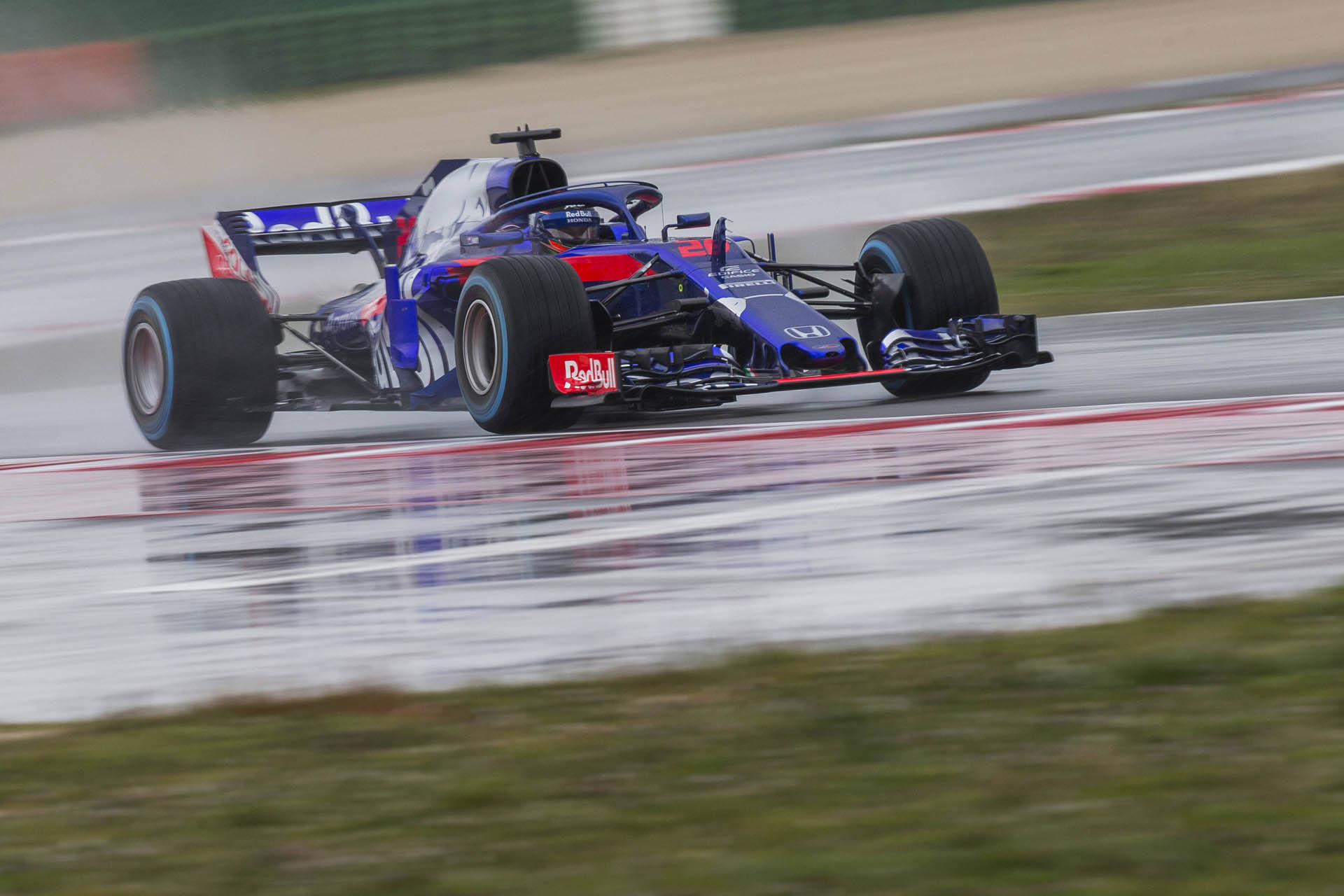 Brandon Hartley Scuderia Toro Rosso Reveals Its New Honda-Powered STR13