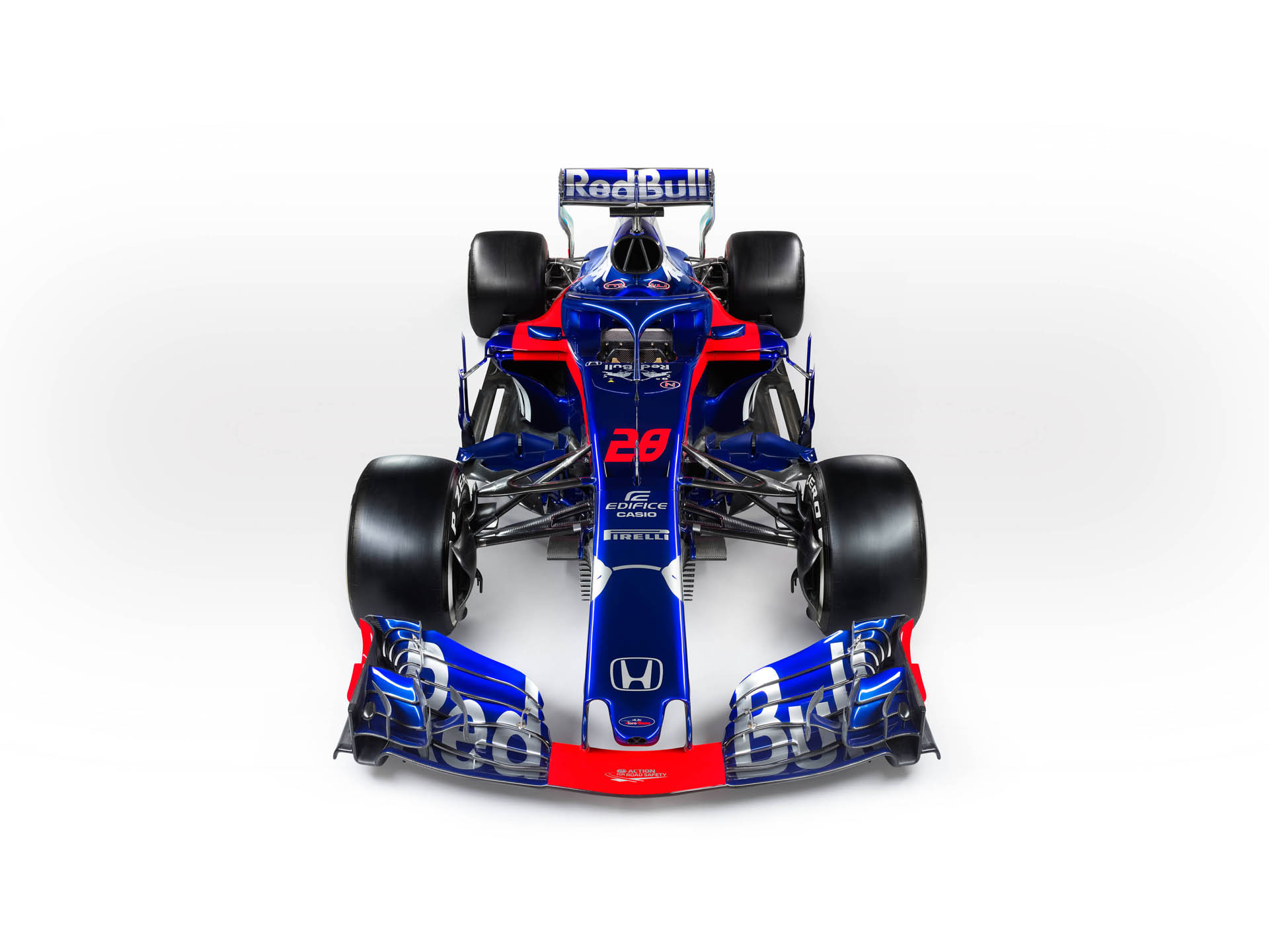 STR13 (#28) Scuderia Toro Rosso Reveals Its New Honda-Powered STR13