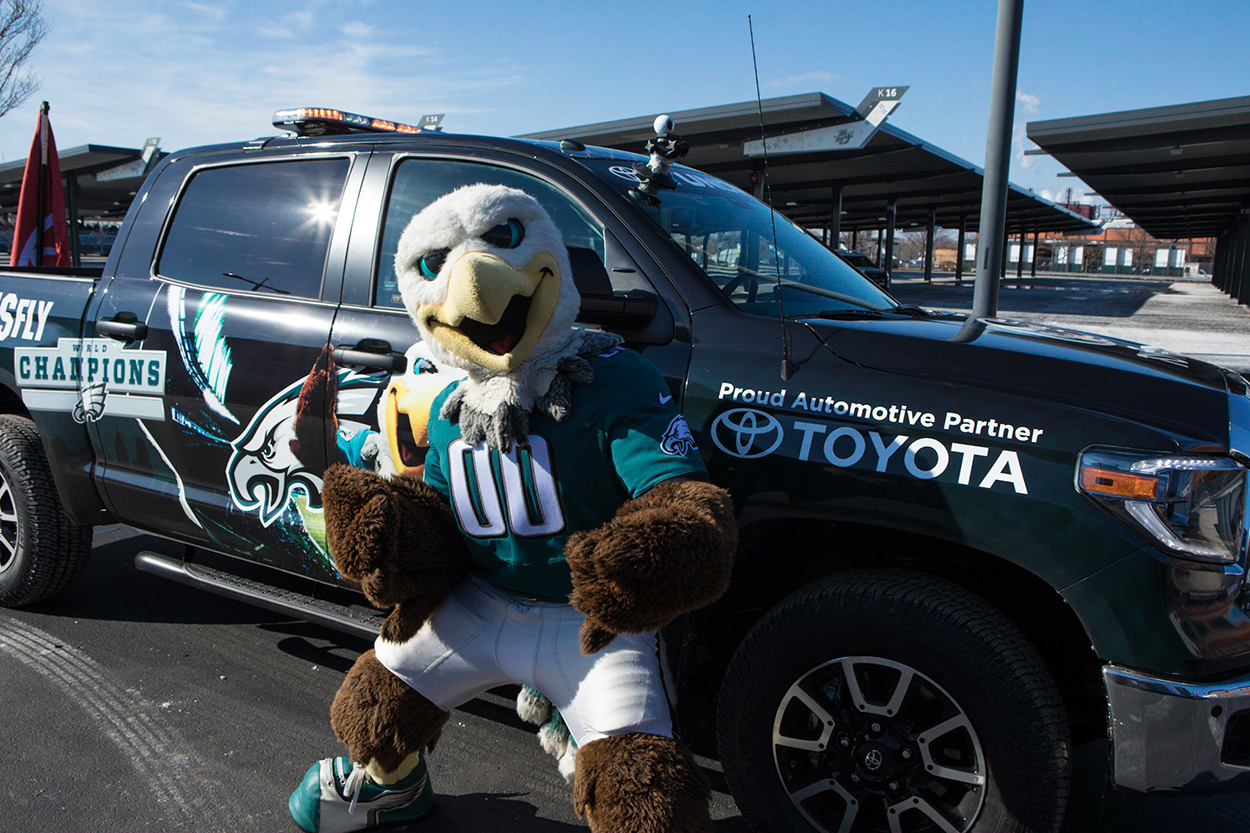 toyota-tundra-eagles-parade-2 2018 Toyota Tundra Led The Philadelphia Eagles’ Super Bowl Parade