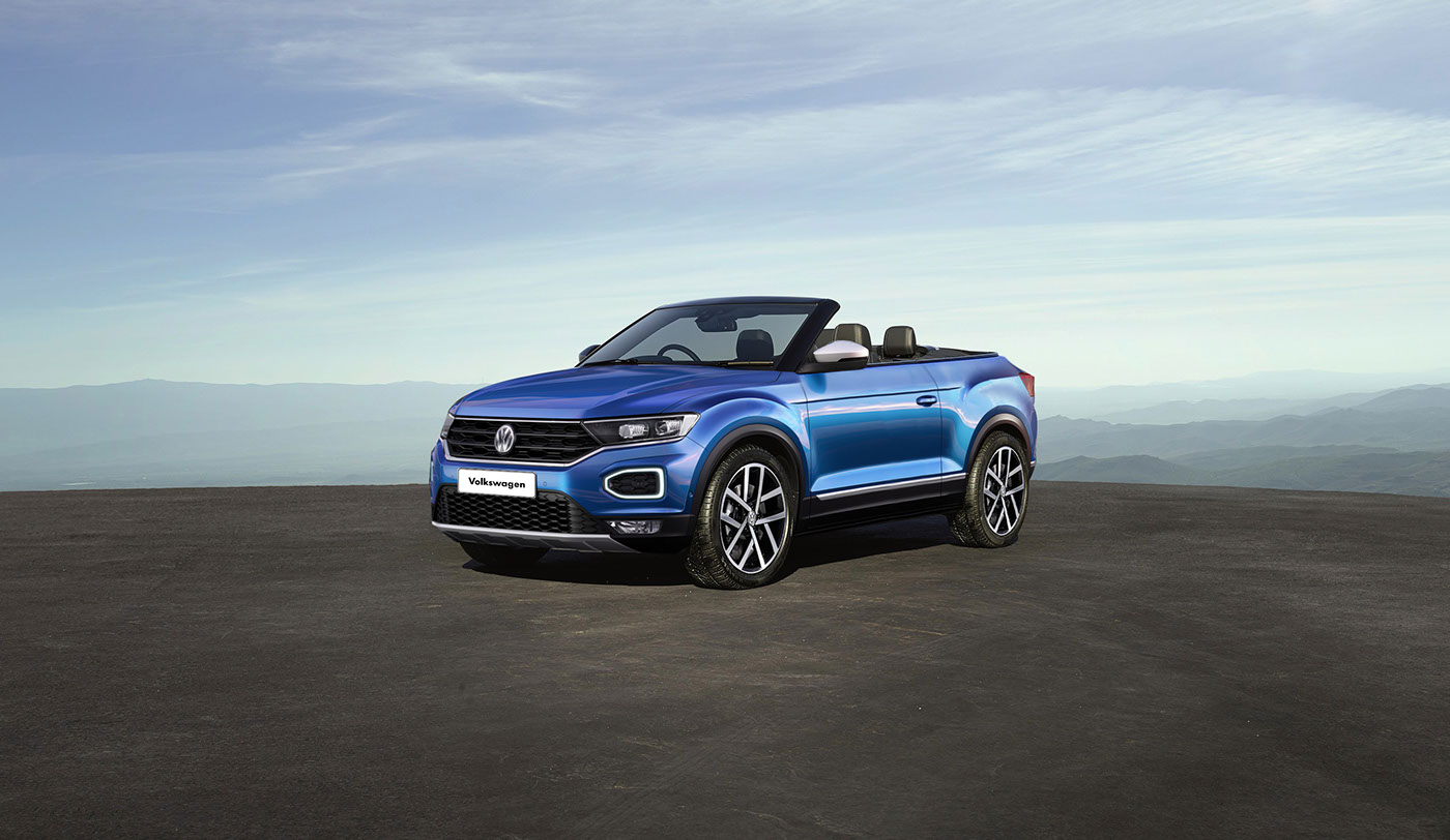 vw-t-roc-convertible-1 VW T-Roc Convertible Rendering Previews Upcoming Model
